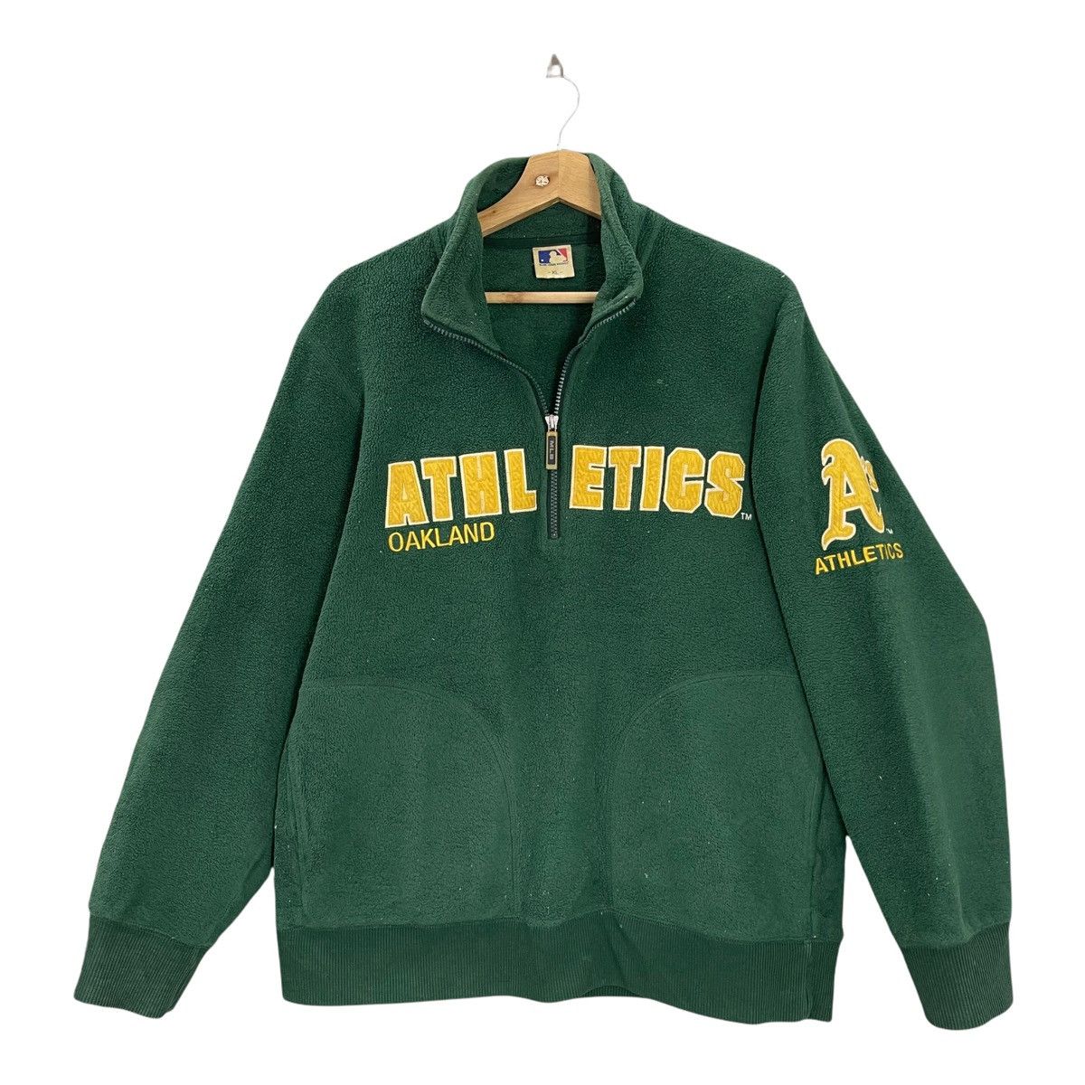 MLB Vintage 90’s MLB Oakland Athletic Fleece Size L Size US M / EU 48-50 / 2 - 3 Thumbnail
