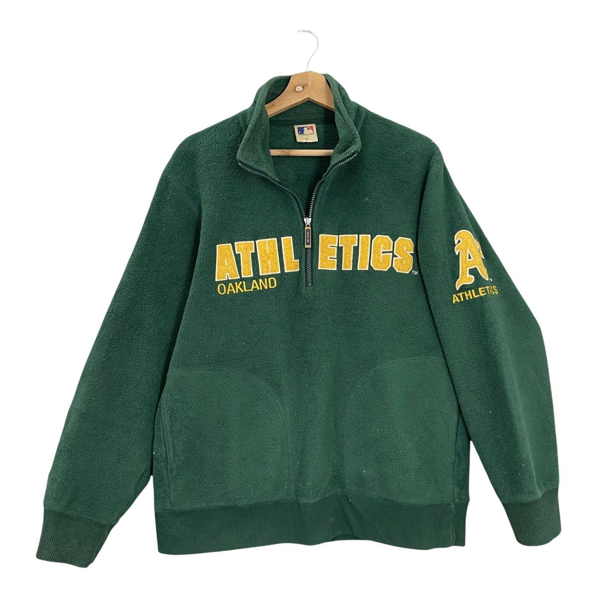 MLB Vintage 90’s MLB Oakland Athletic Fleece Size L Size US M / EU 48-50 / 2 - 1 Thumbnail