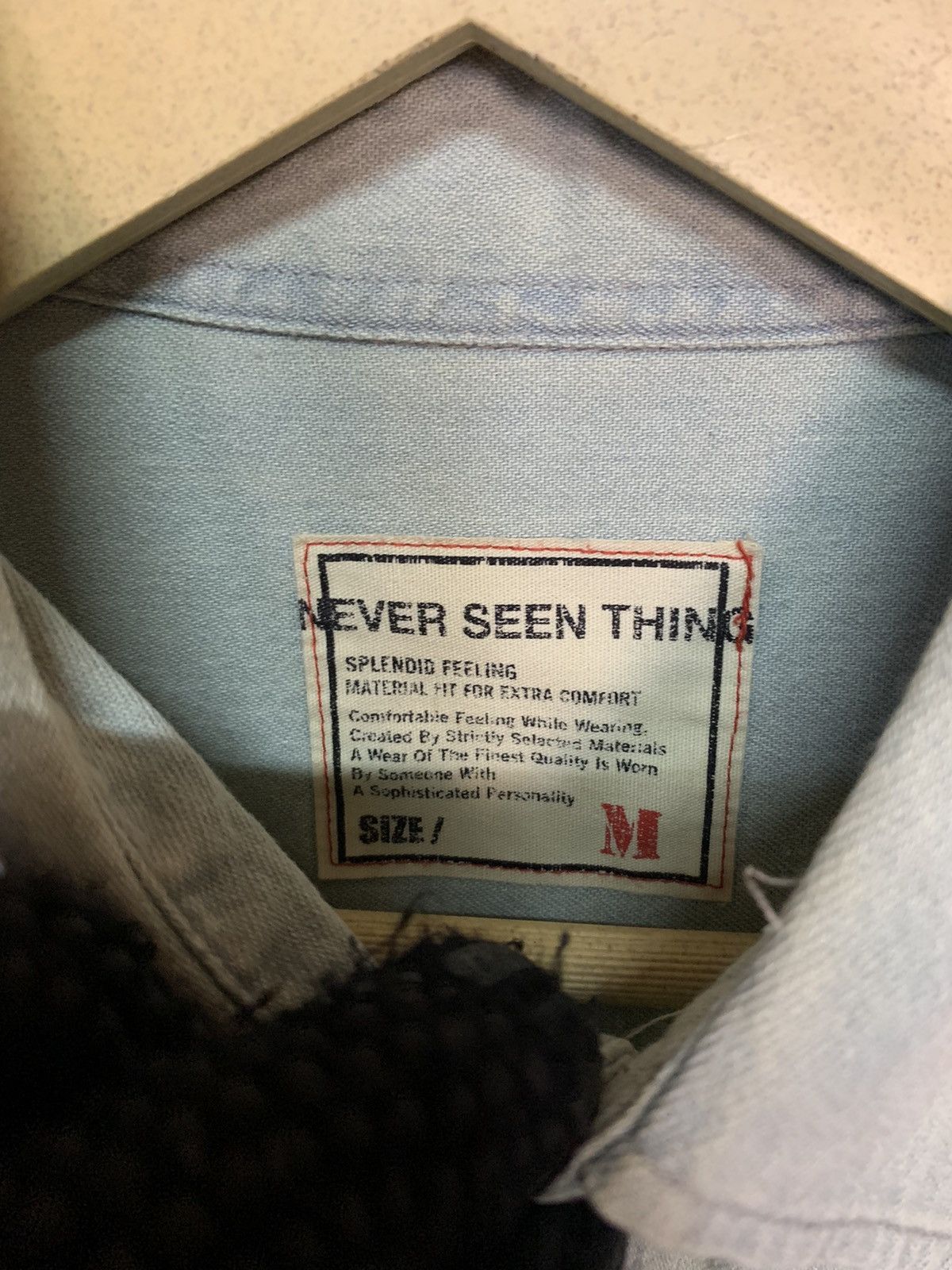 Japanese Brand vintage Never Seen Things Work Shirt Size US M / EU 48-50 / 2 - 7 Thumbnail