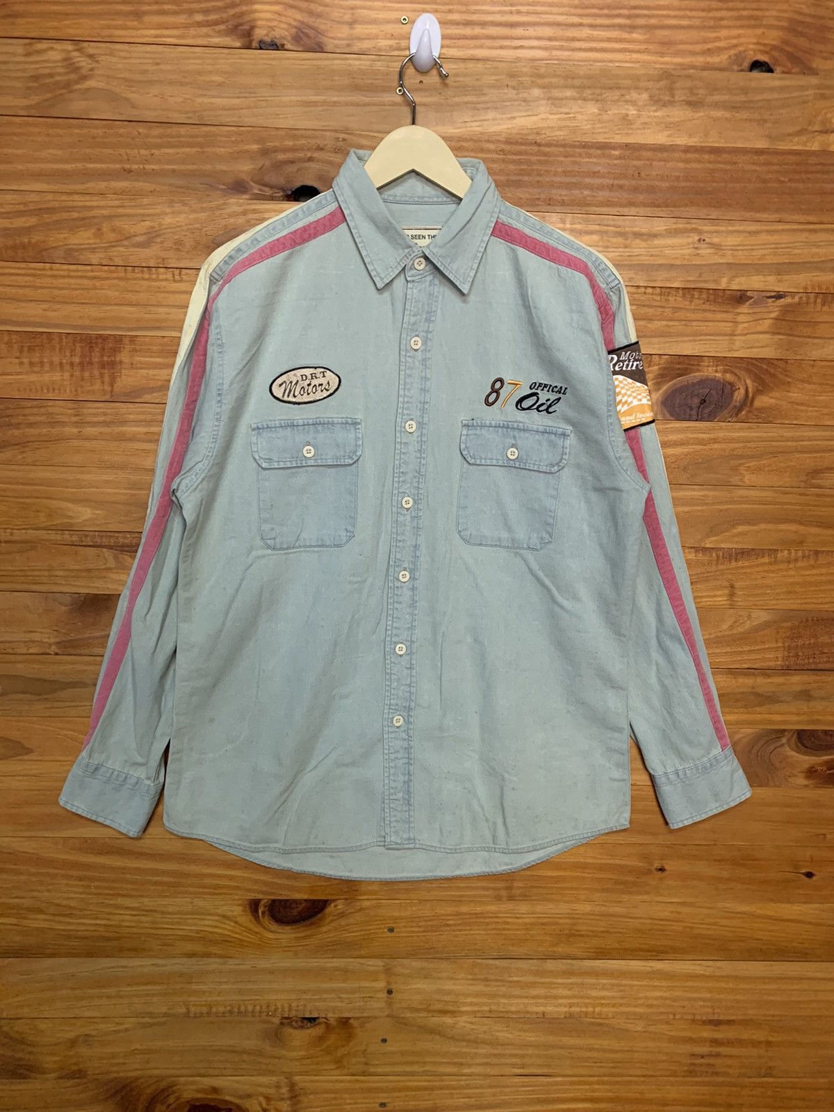 Japanese Brand vintage Never Seen Things Work Shirt Size US M / EU 48-50 / 2 - 1 Thumbnail