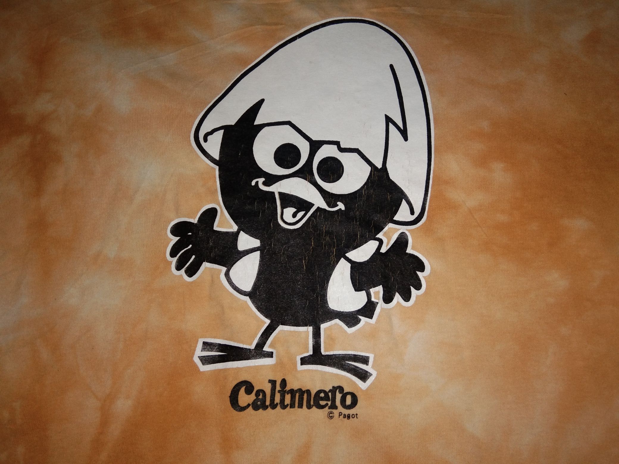 Vintage VTG 90s Calimero tshirt cartoon classic retro Size US L / EU 52-54 / 3 - 1 Thumbnail