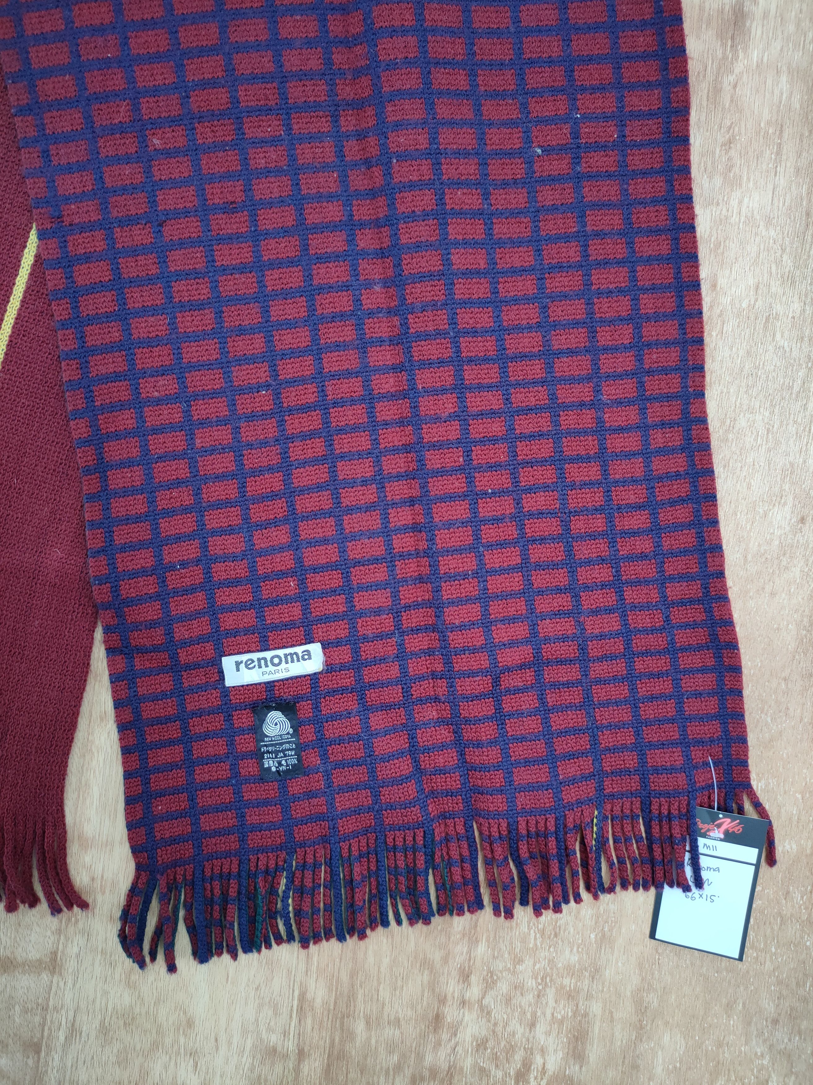 Renoma Renoma london scarves muffler wool cashmere #m011 Size ONE SIZE - 2 Thumbnail