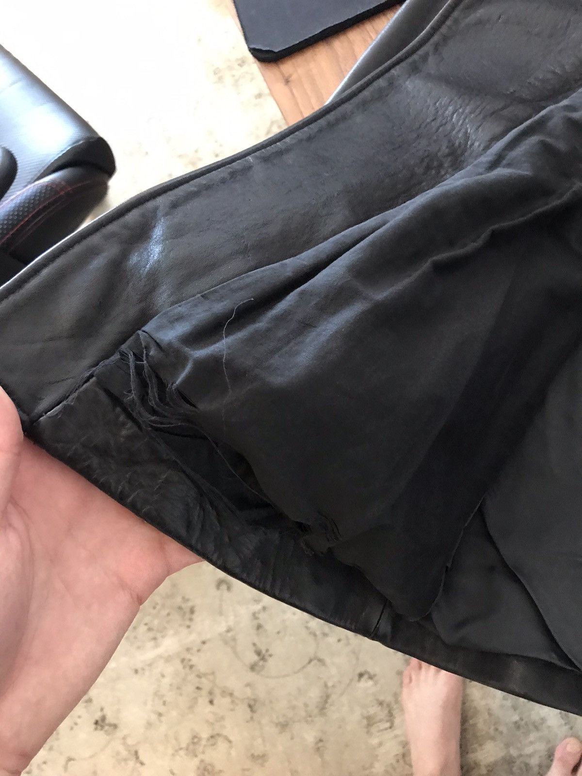 Rick Owens ss09 ”STRUTTER” calf leather jacket Size US S / EU 44-46 / 1 - 6 Thumbnail