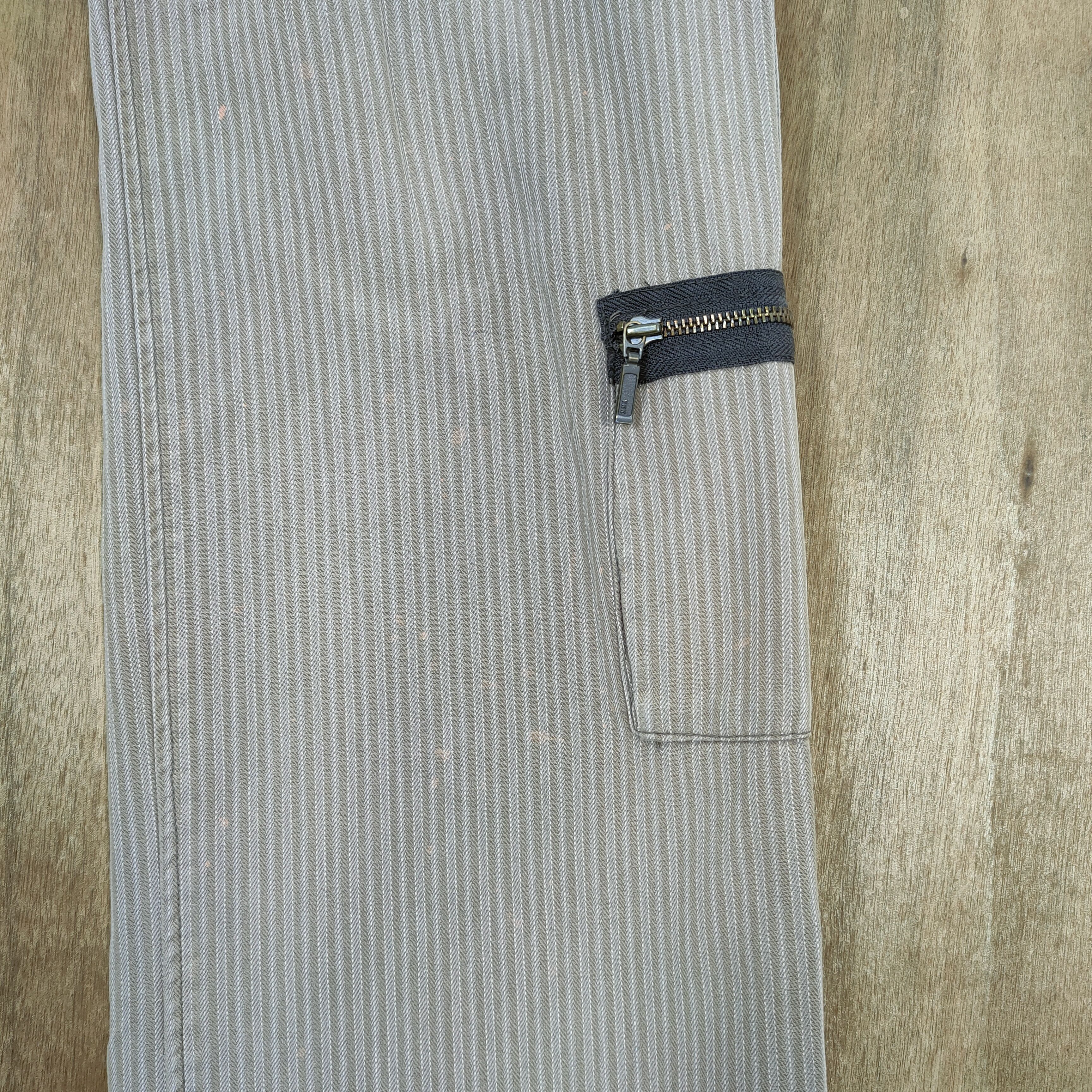 Japanese Brand IKKA MULTIPOCKET POCKET STRIPE CARGO PANTS Size US 30 / EU 46 - 8 Thumbnail