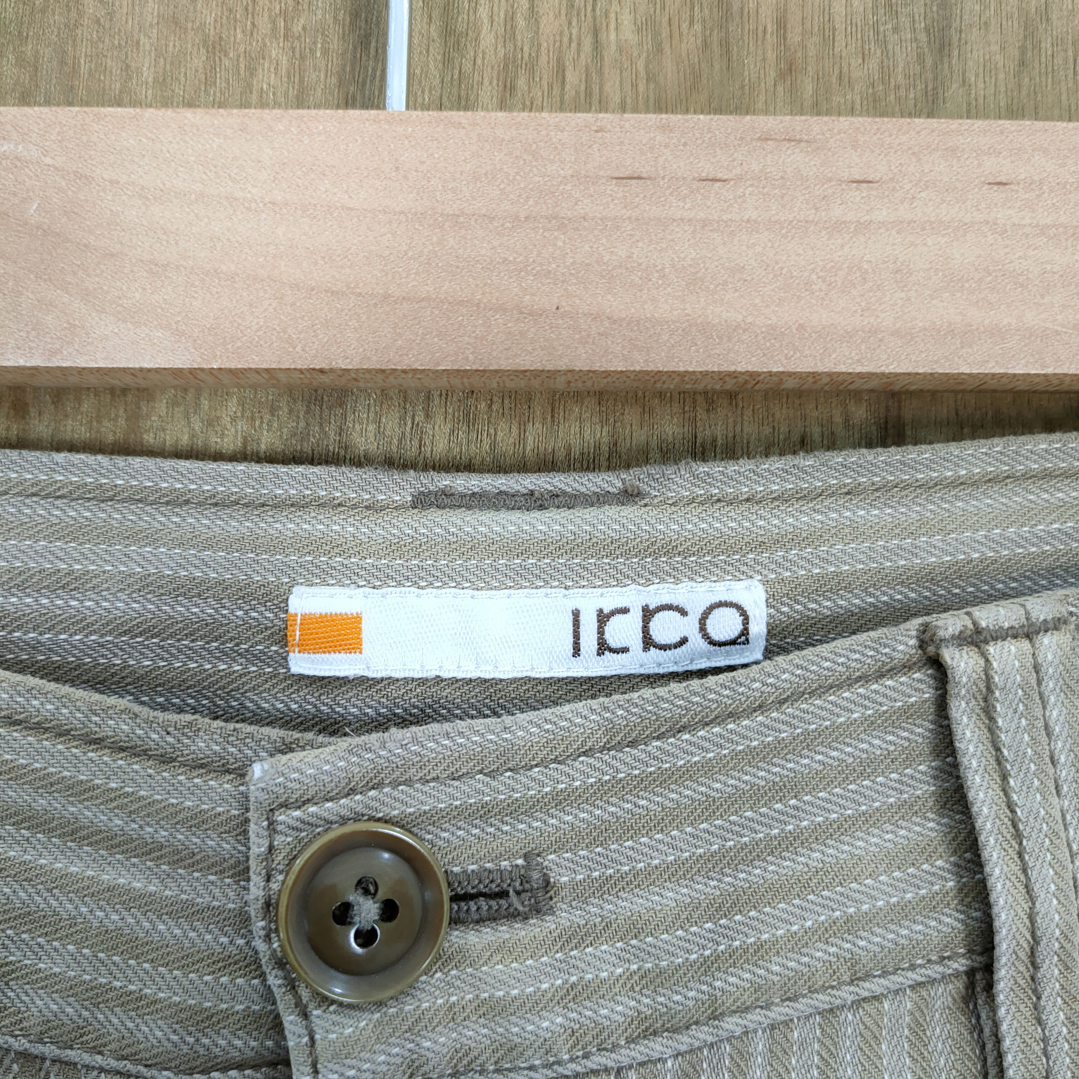Japanese Brand IKKA MULTIPOCKET POCKET STRIPE CARGO PANTS Size US 30 / EU 46 - 7 Thumbnail