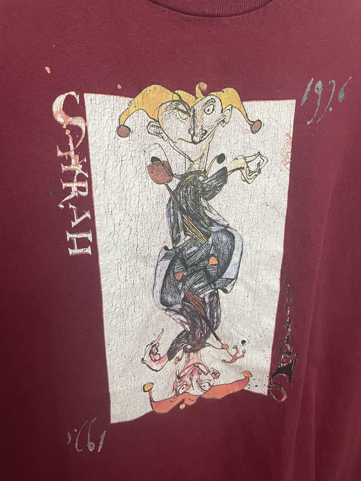 Vintage Vintage Ralph Steadman Syrah Blagueur Art Tee Size US XL / EU 56 / 4 - 2 Thumbnail