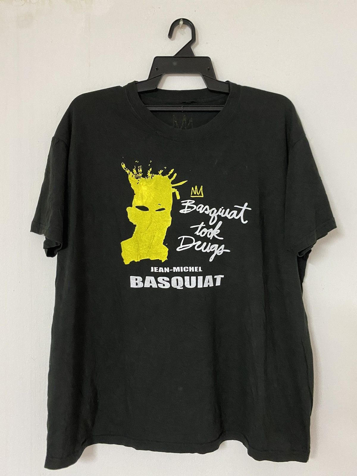 Jean-Michel Basquiat × Vintage Vintage Rare Jean-Michel Basquiat Tool Drugs Tee Size US L / EU 52-54 / 3 - 1 Thumbnail