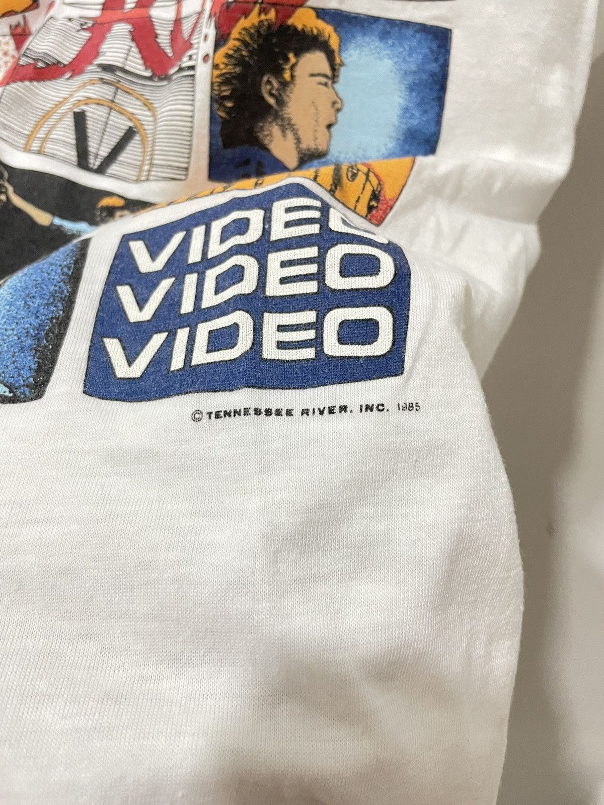 Band Tees × Vintage Vintage 80’s Rock And Roll Bowie Buddy Holly Tee Size US M / EU 48-50 / 2 - 3 Thumbnail