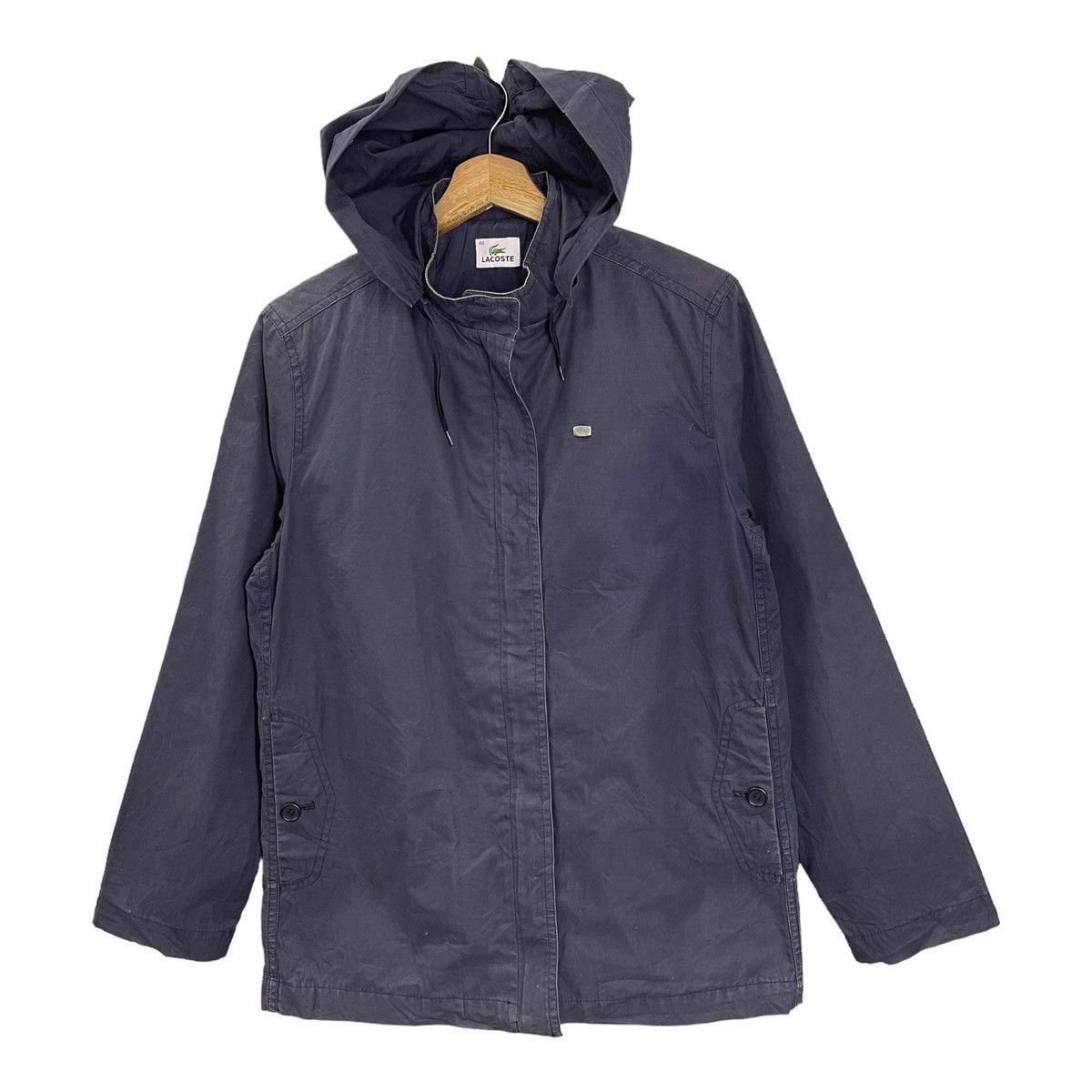 Lacoste Vintage Lacoste Small Logo Hoodies Jacket Size M Size US M / EU 48-50 / 2 - 3 Thumbnail