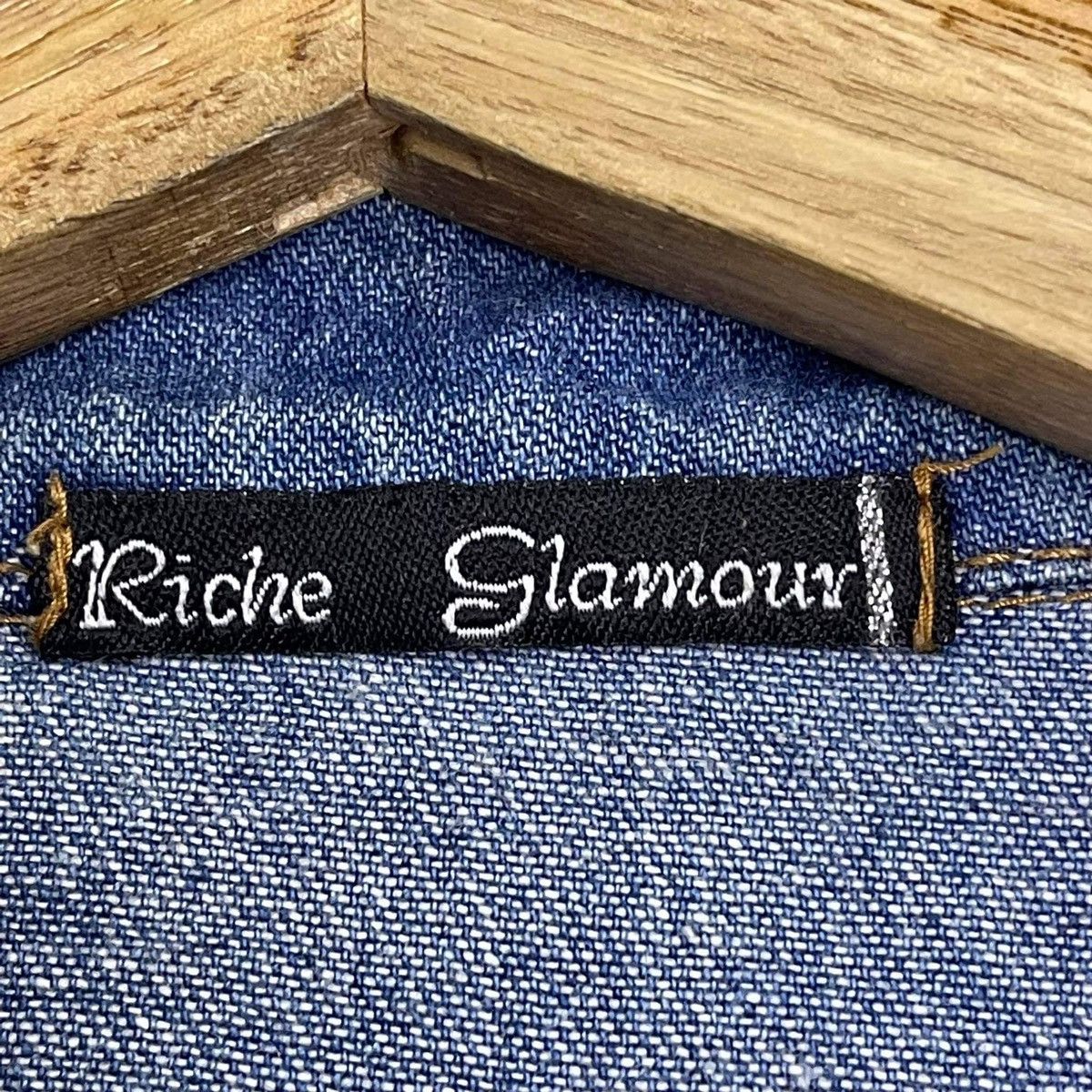 Japanese Brand JAPANASE💥Ricie Glamour Jeans Style Jacket Size M Size US M / EU 48-50 / 2 - 7 Thumbnail