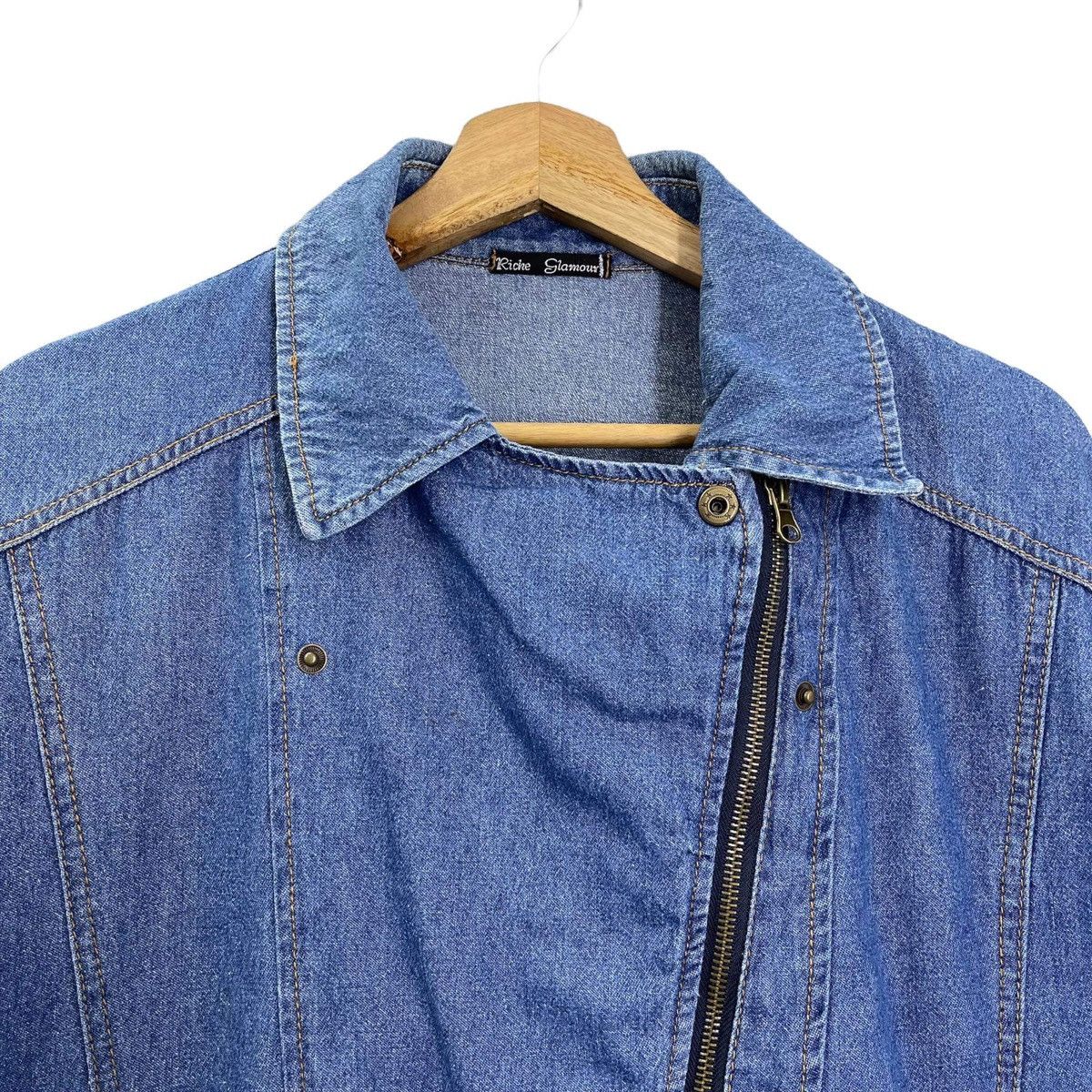 Japanese Brand JAPANASE💥Ricie Glamour Jeans Style Jacket Size M Size US M / EU 48-50 / 2 - 5 Thumbnail