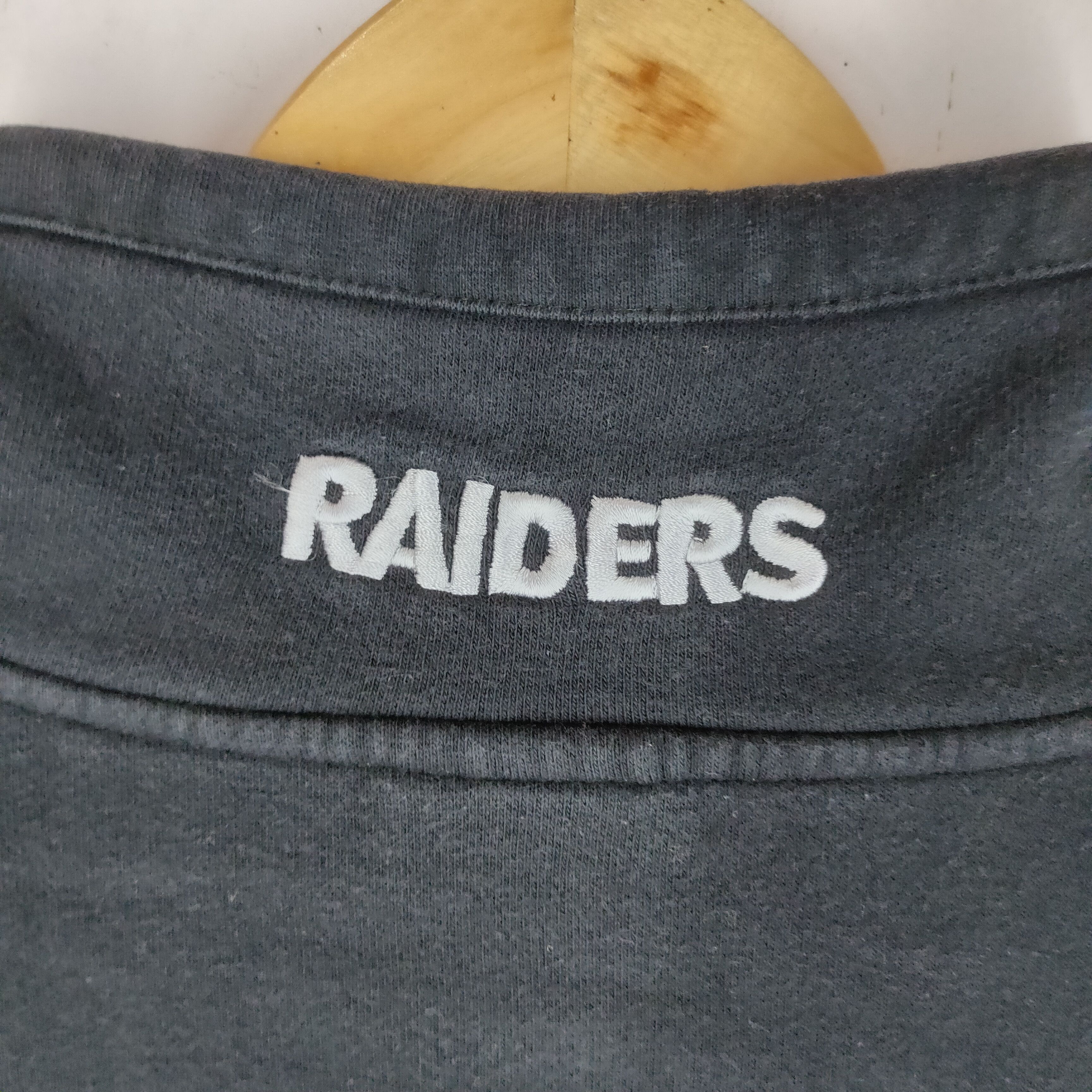 NFL Vintage NFL RAIDERS Rugby Team Embroidery Logo Sweatshirt Size US L / EU 52-54 / 3 - 8 Thumbnail