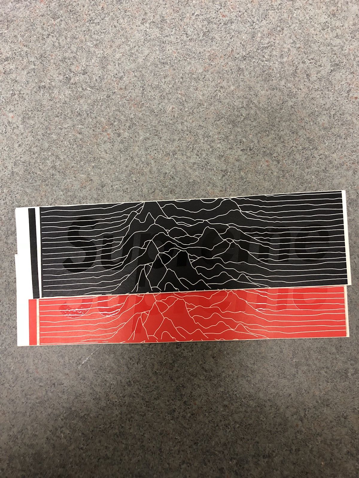 Supreme 'Joy Division Box Logo Sticker'9枚セット ボックス