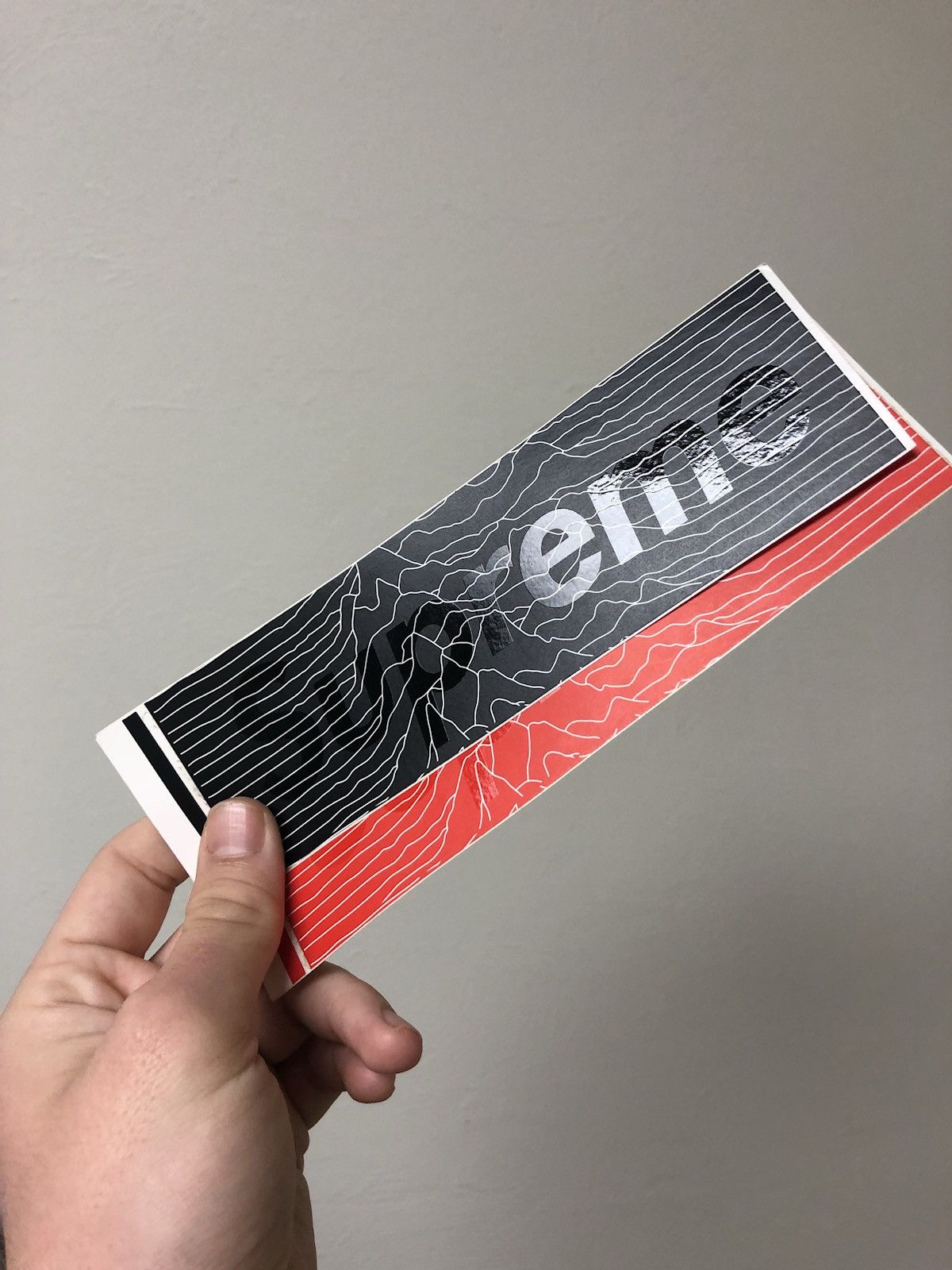 Supreme 'Joy Division Box Logo Sticker'9枚セット ボックス
