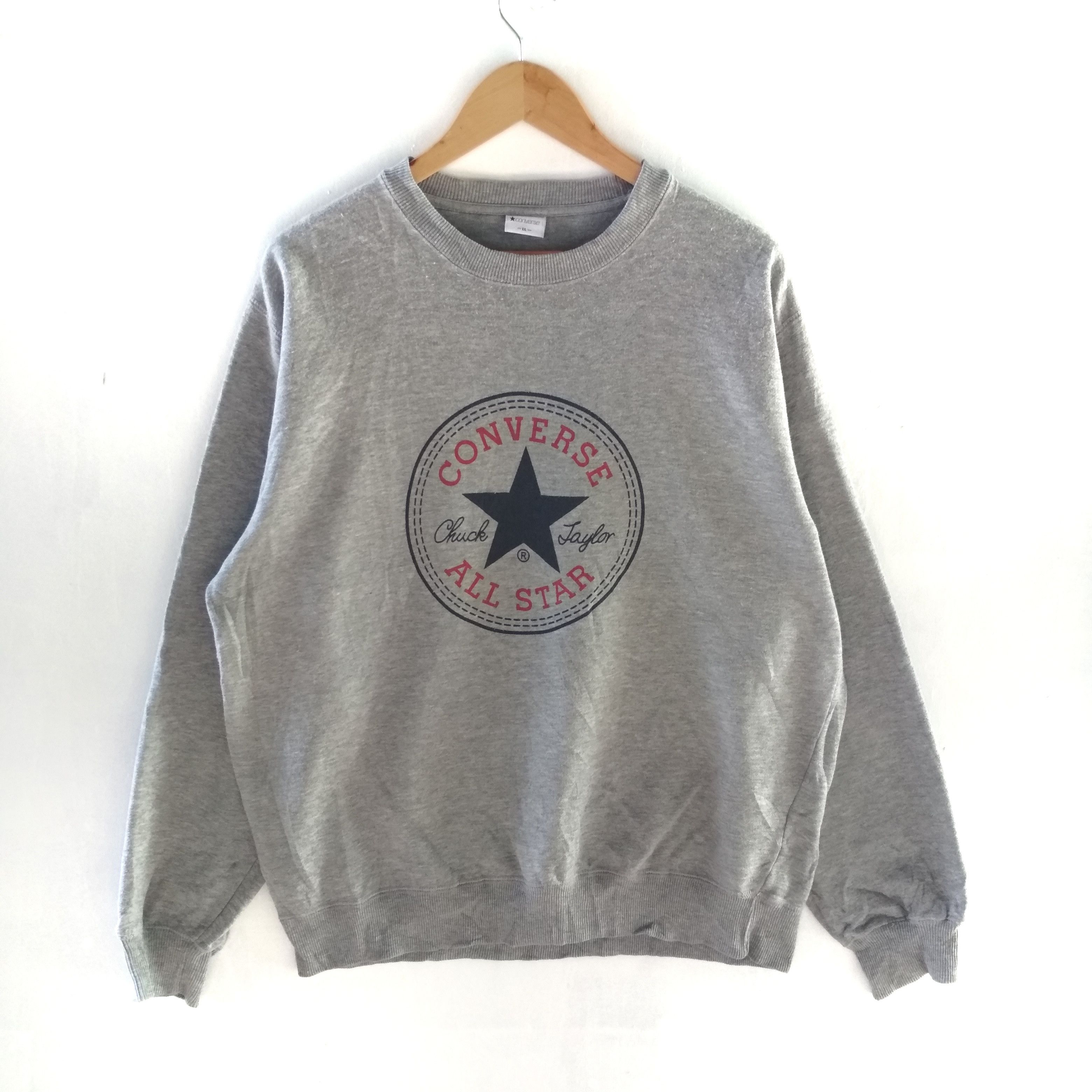 Converse CONVERSE Chuck Taylor ALL STAR Big Logo Sweatshirt Swag Size US L / EU 52-54 / 3 - 1 Thumbnail