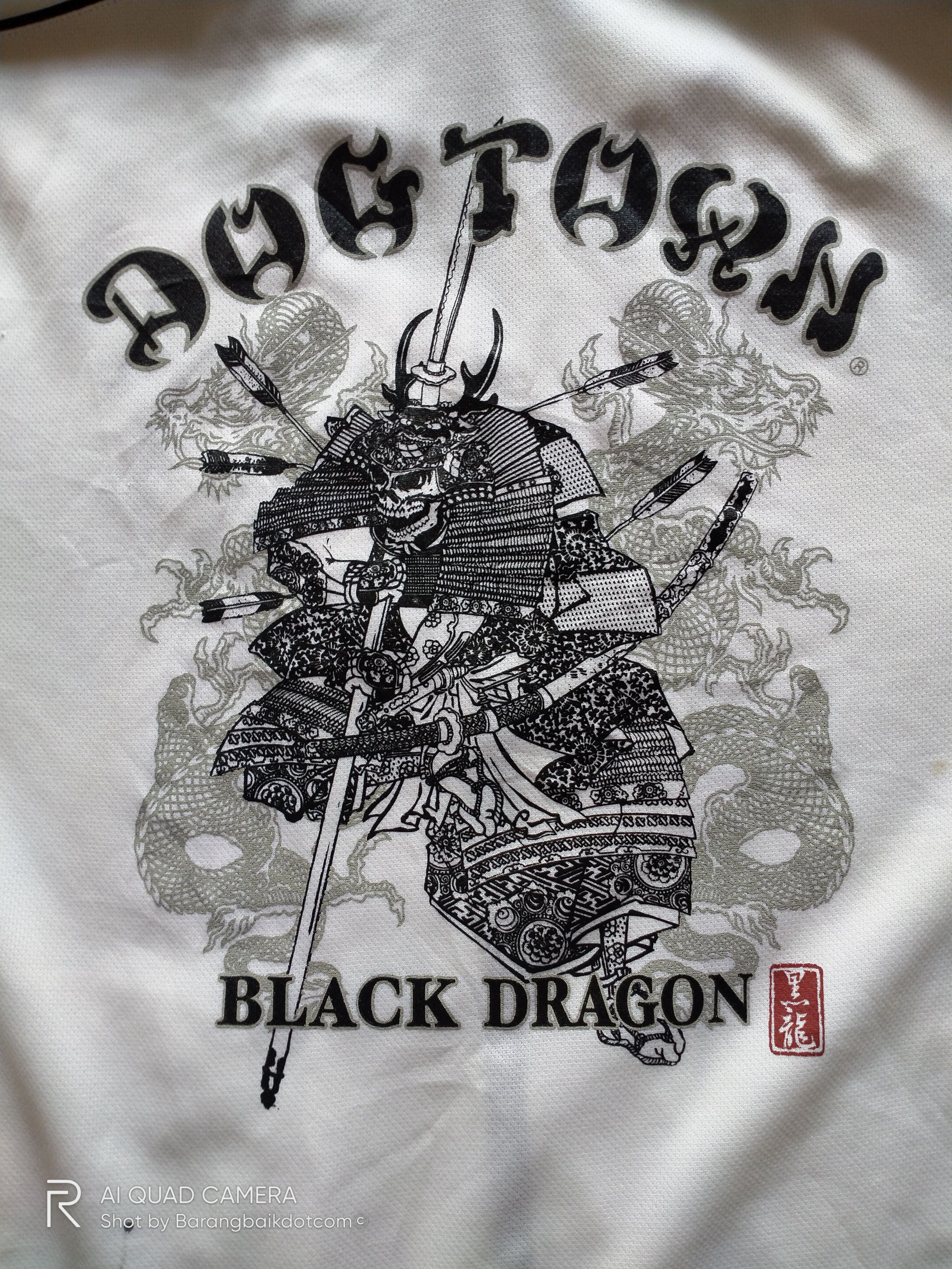 Dogtown × Japanese Brand × Vintage Vintage 90s Dogtown Black Dragon full zip jersey Size US XL / EU 56 / 4 - 8 Thumbnail