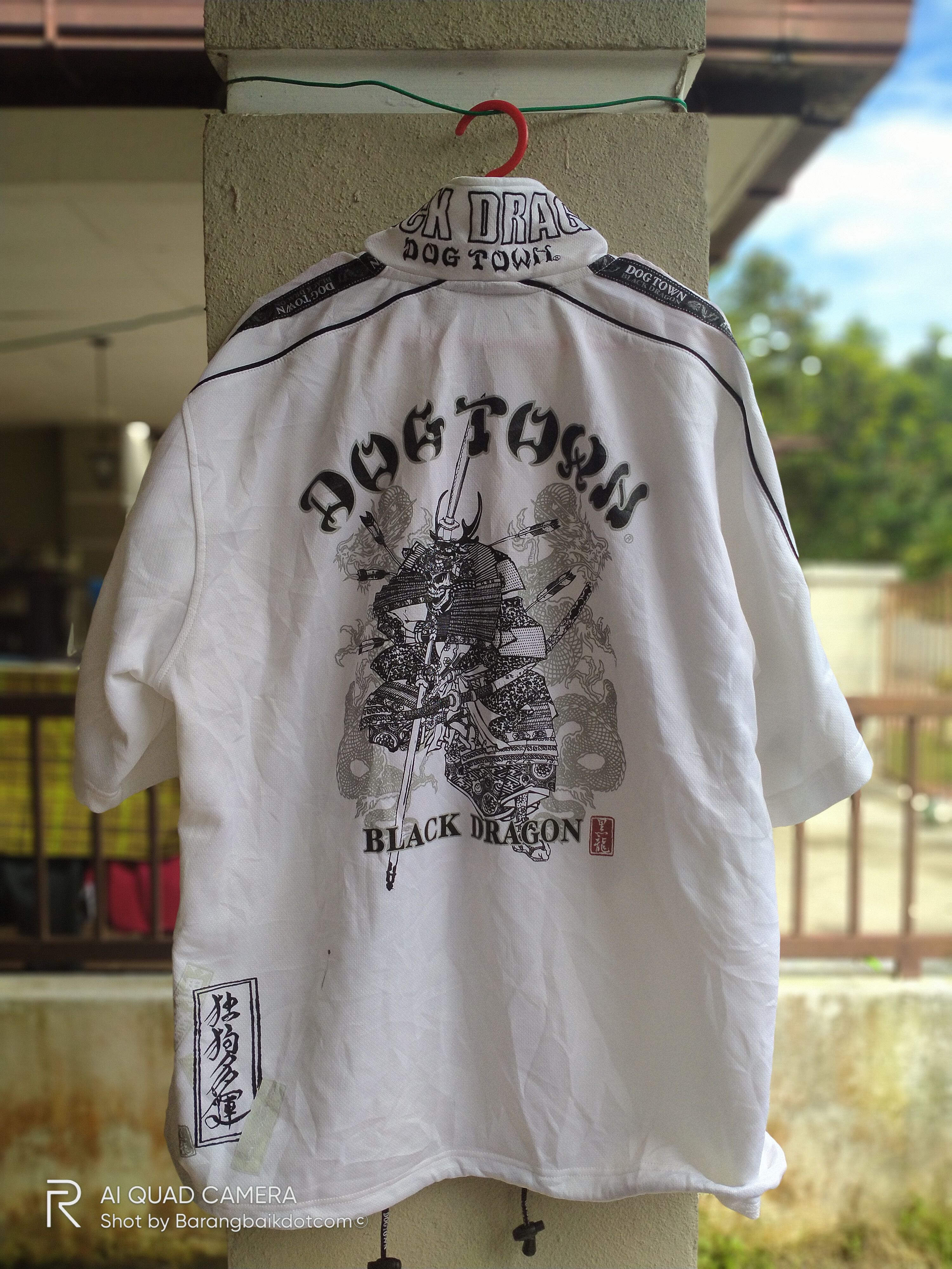 Dogtown × Japanese Brand × Vintage Vintage 90s Dogtown Black Dragon full zip jersey Size US XL / EU 56 / 4 - 4 Thumbnail