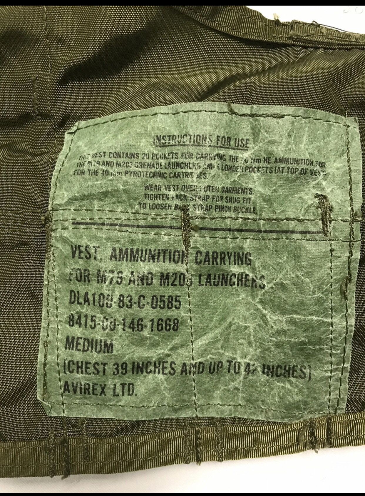 Avirex Rare🔥 Avirex M79 Crazy Pocket Vest Size US M / EU 48-50 / 2 - 10 Thumbnail