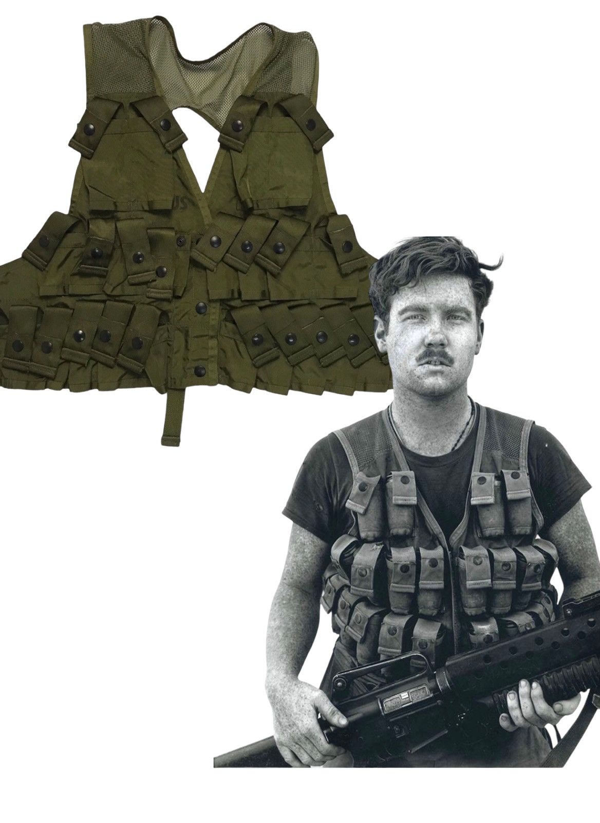 Avirex Rare🔥 Avirex M79 Crazy Pocket Vest Size US M / EU 48-50 / 2 - 1 Thumbnail
