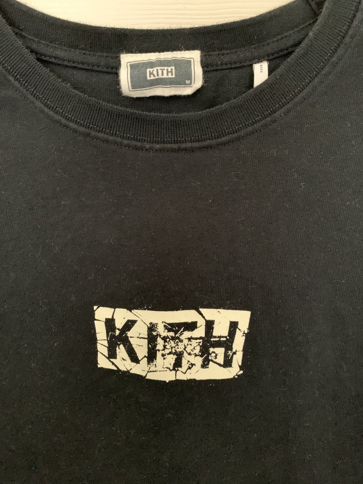 KITH × Superwax Box Logo Ls Tee - Black Supreme Box Logo L S Tee (FW20) - $48