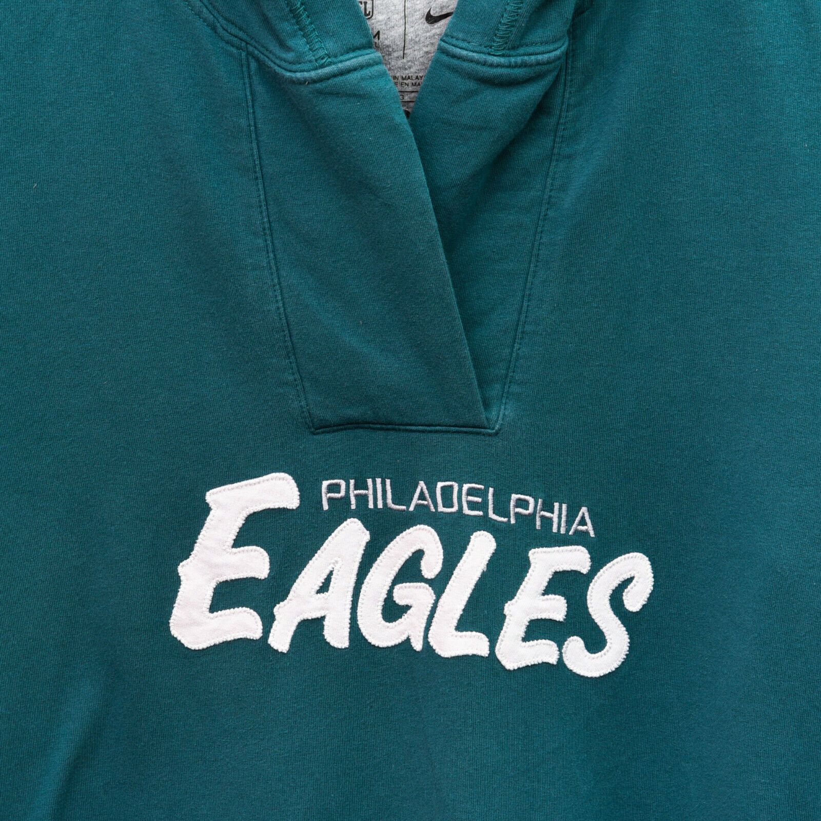 NFL × Nike × Vintage Philadelphia Eagles L Hoodie Sweatshirt Jumper Pullover Top Size L / US 10 / IT 46 - 2 Thumbnail