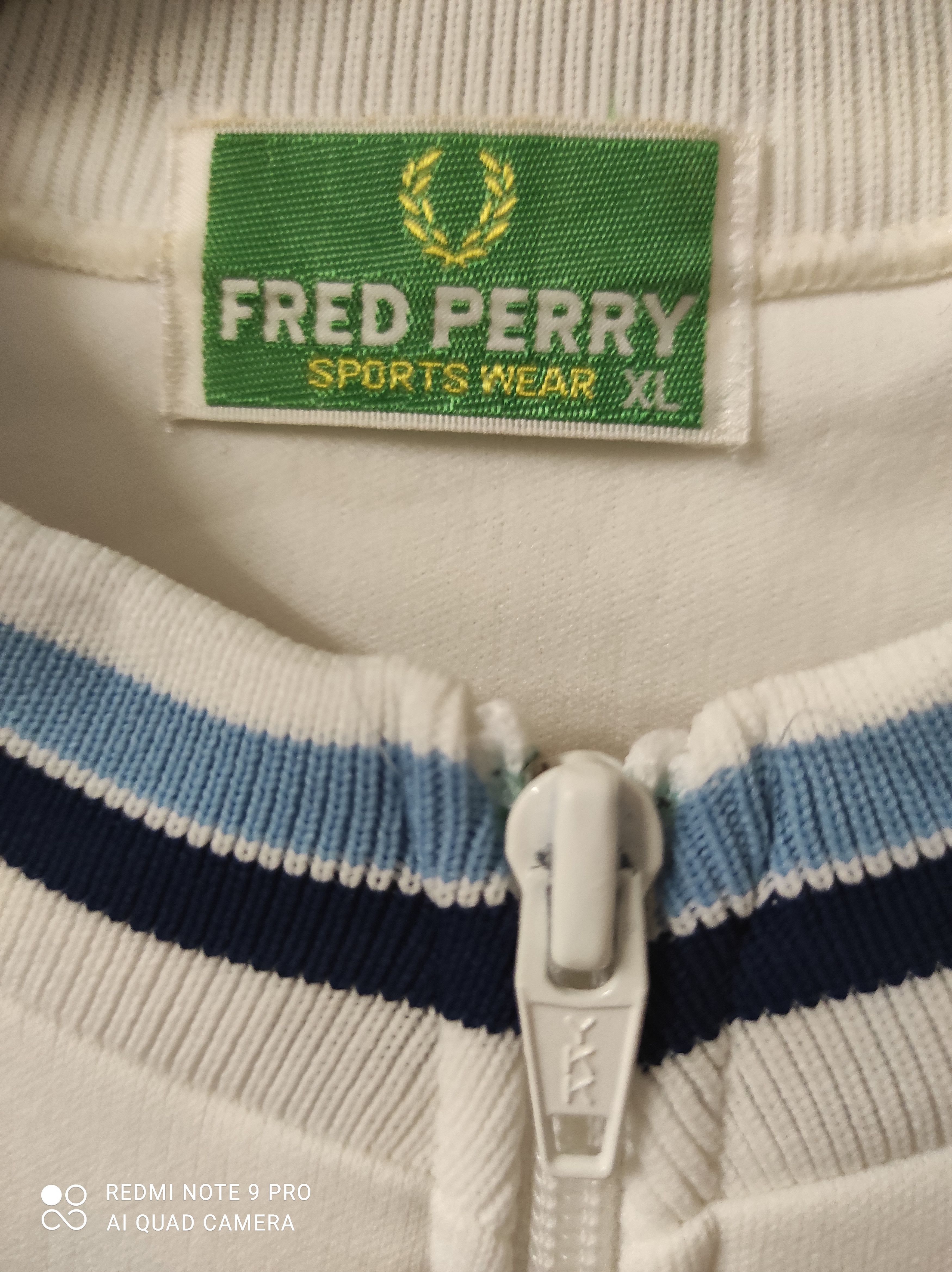 Fred Perry × Vintage 🔥Rare🔥 Vintage Fred Perry Tracktop Jacket Size US XL / EU 56 / 4 - 6 Thumbnail