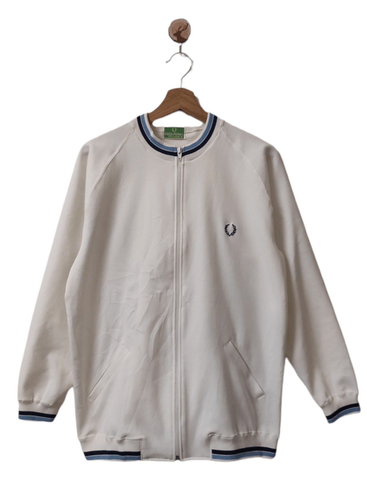 Fred Perry × Vintage 🔥Rare🔥 Vintage Fred Perry Tracktop Jacket Size US XL / EU 56 / 4 - 1 Thumbnail