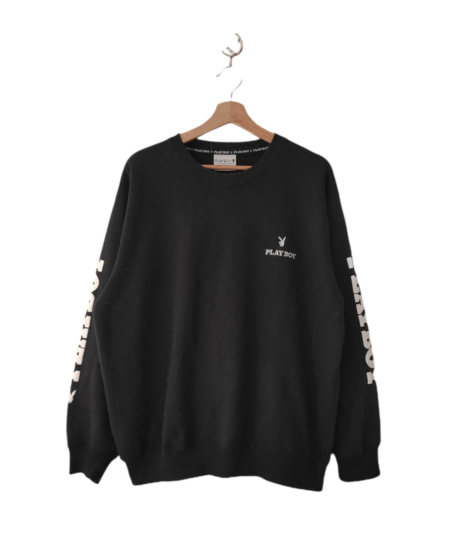Japanese Brand Vintage Playboy Big Logo Sweatshirt Size US L / EU 52-54 / 3 - 2 Thumbnail