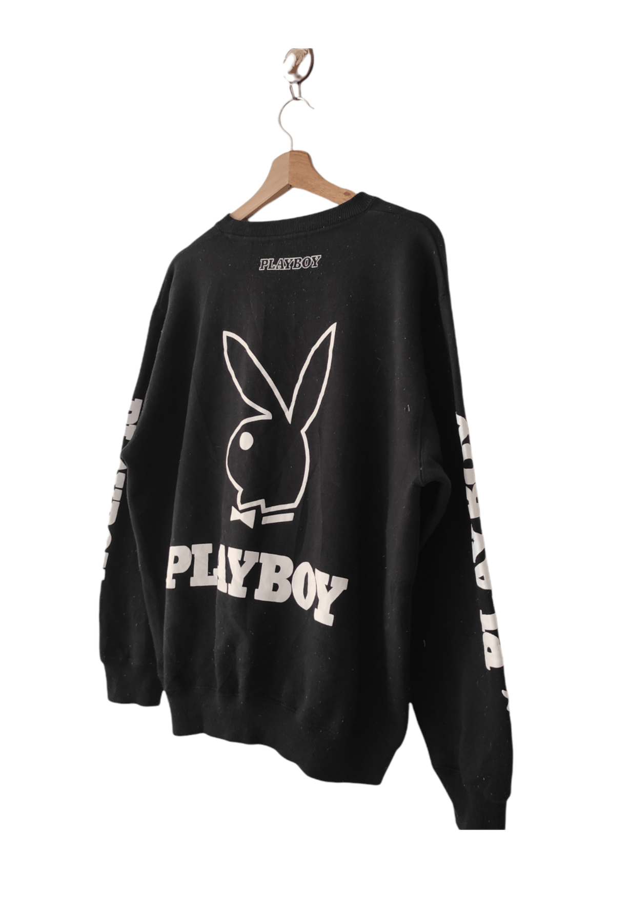 Japanese Brand Vintage Playboy Big Logo Sweatshirt Size US L / EU 52-54 / 3 - 3 Thumbnail