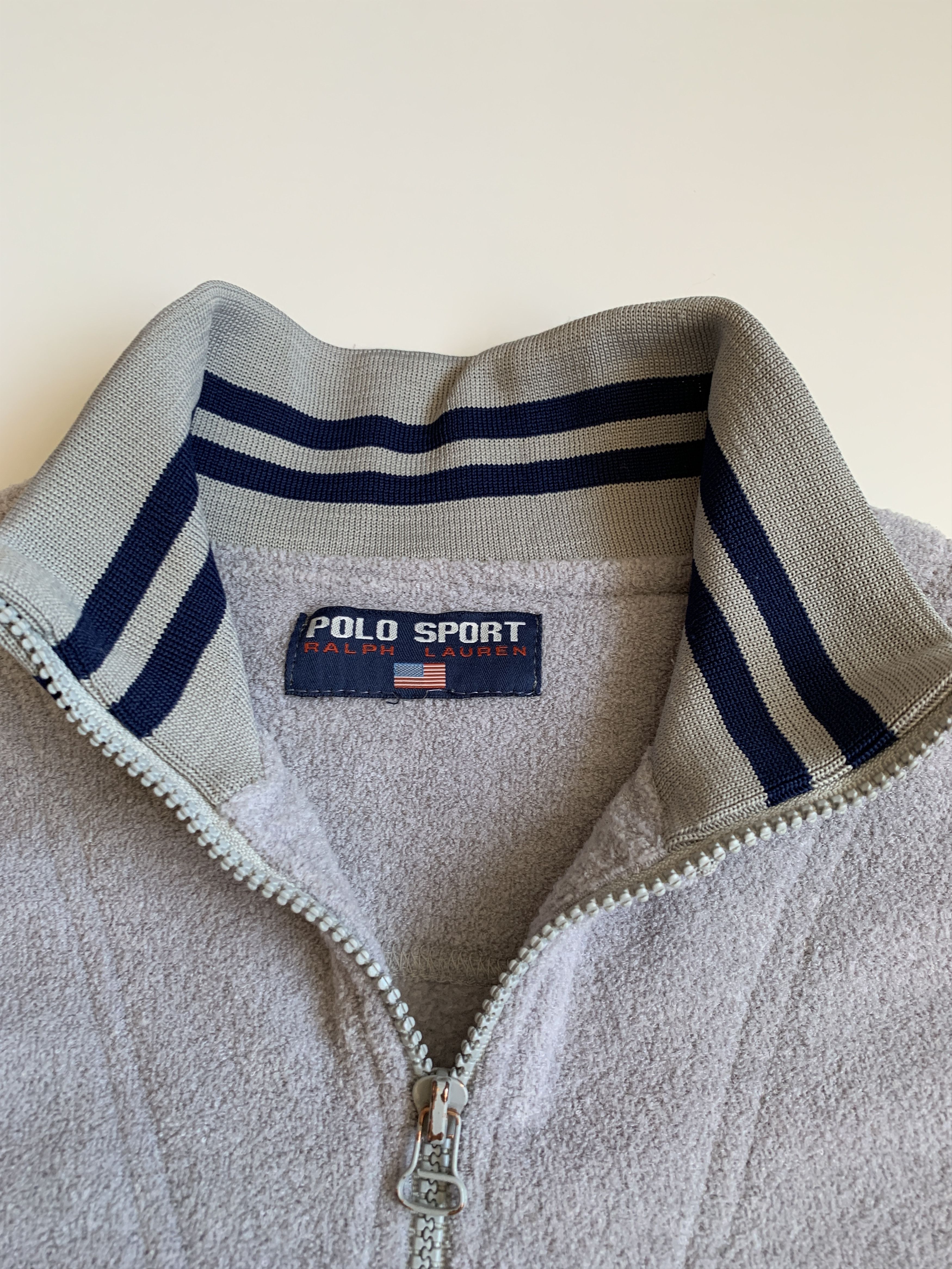 Ralph Lauren Vintage Polo Sport Ralph Lauren Pullover Fleece Sweatshirt Size US L / EU 52-54 / 3 - 6 Thumbnail