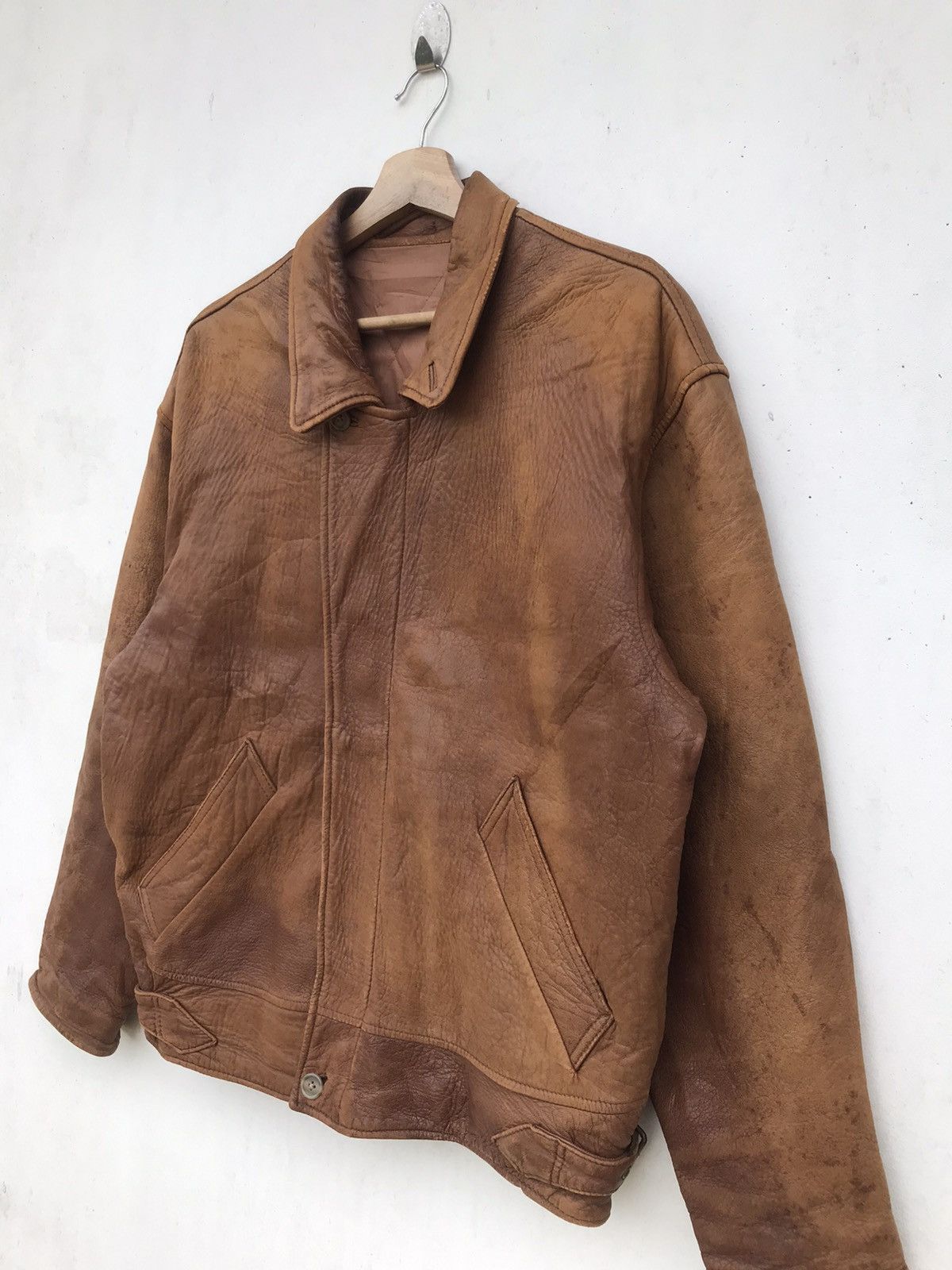 La Milano Japanese Leather Jacket Size US L / EU 52-54 / 3 - 7 Thumbnail