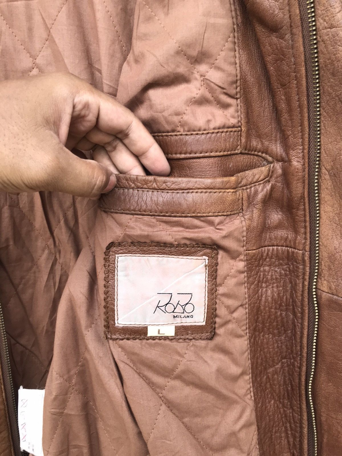 La Milano Japanese Leather Jacket Size US L / EU 52-54 / 3 - 4 Thumbnail