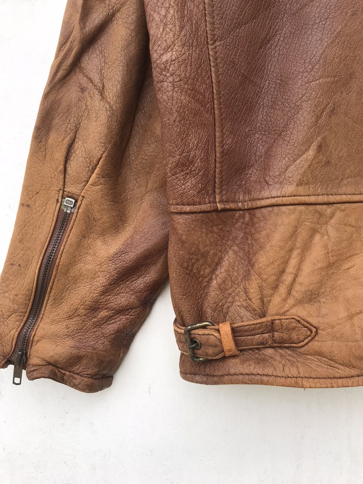 La Milano Japanese Leather Jacket Size US L / EU 52-54 / 3 - 12 Thumbnail