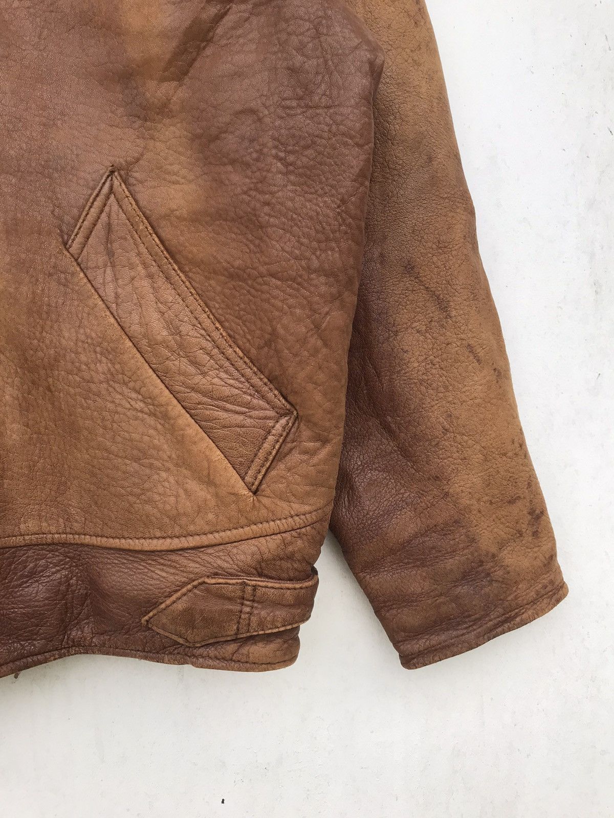 La Milano Japanese Leather Jacket Size US L / EU 52-54 / 3 - 10 Thumbnail