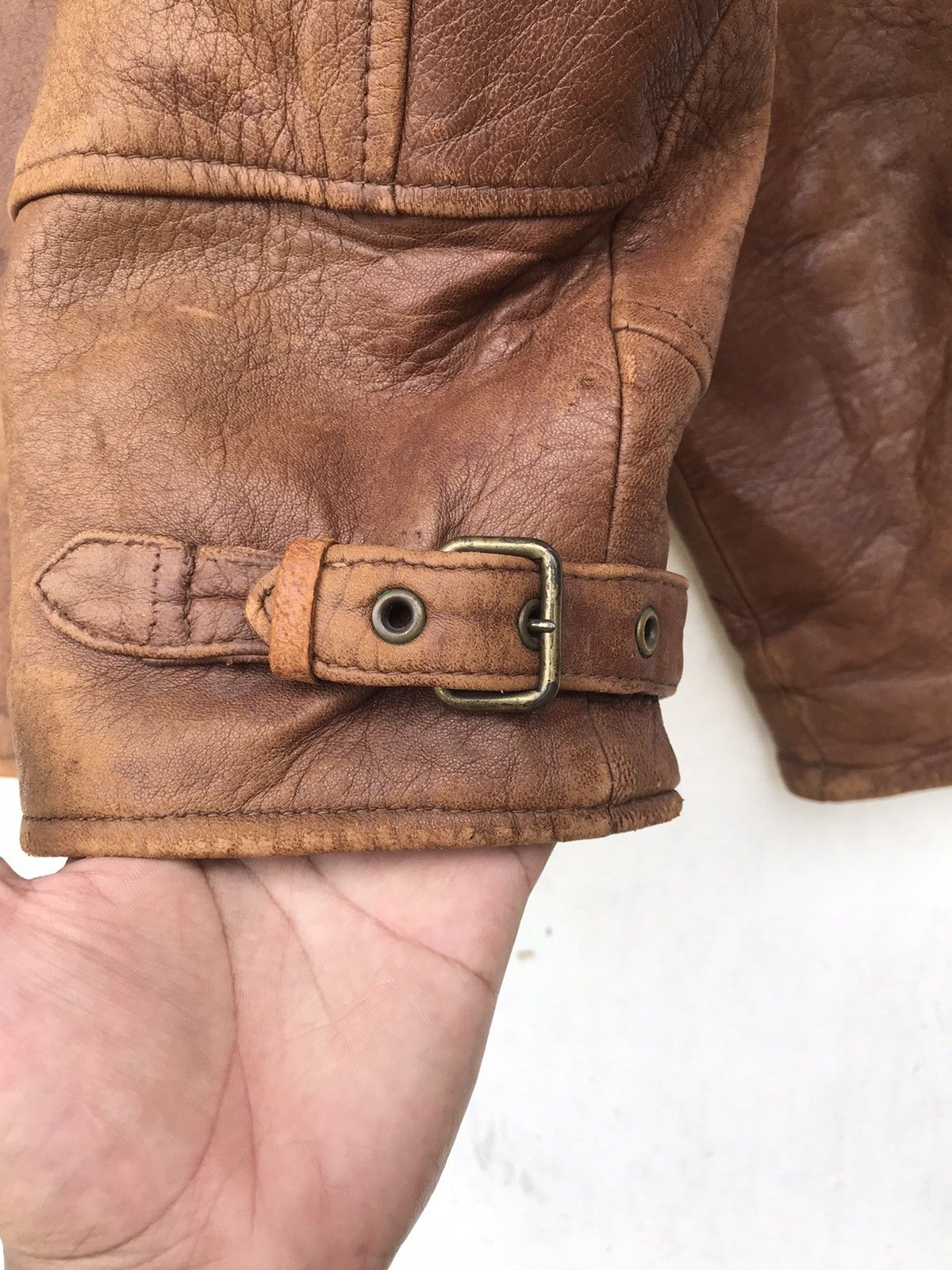 La Milano Japanese Leather Jacket Size US L / EU 52-54 / 3 - 15 Thumbnail