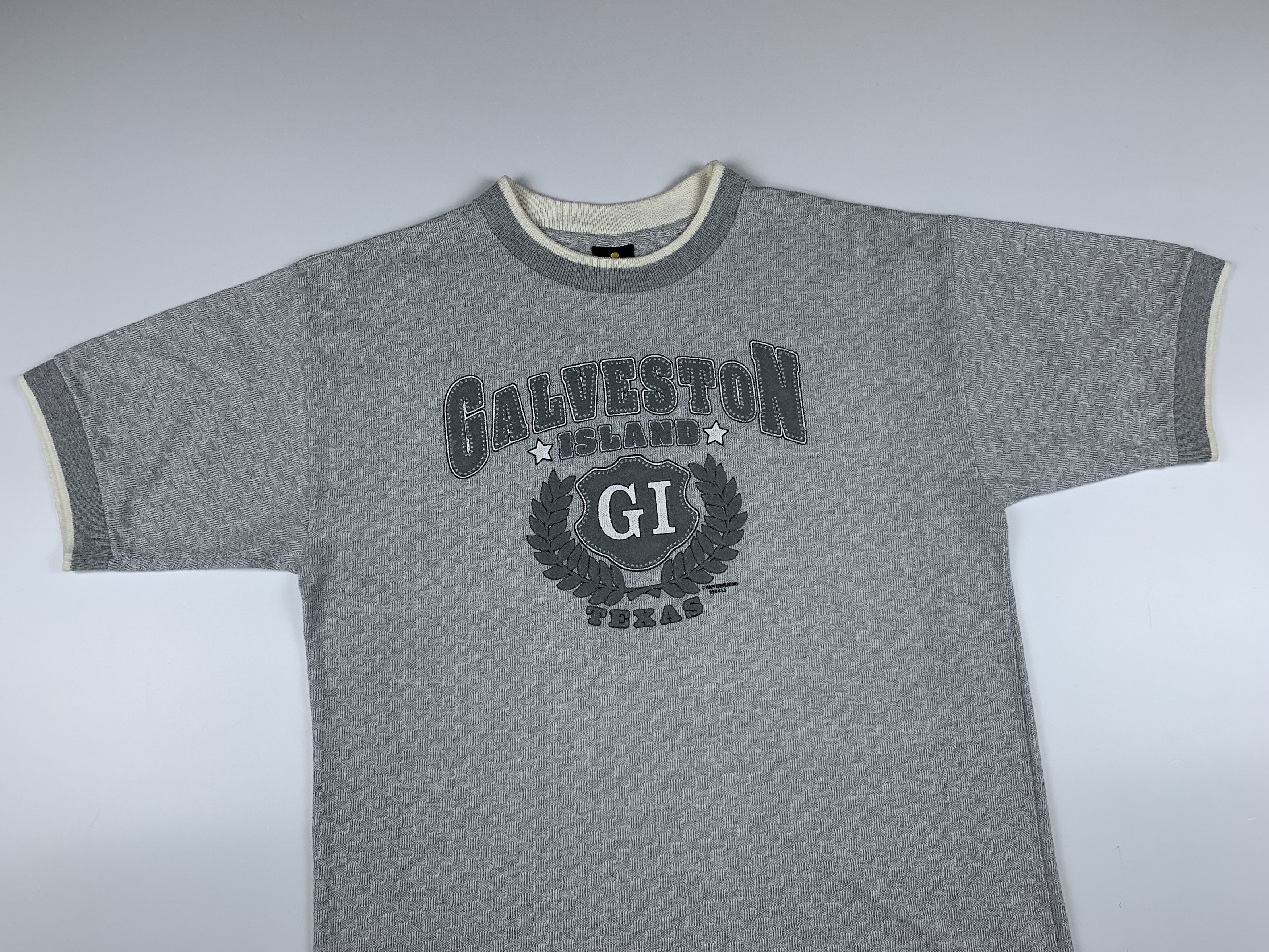 Vintage 90's H. L. Miller Gold Galveston Island Texas Men's T-shirt Size US L / EU 52-54 / 3 - 2 Thumbnail