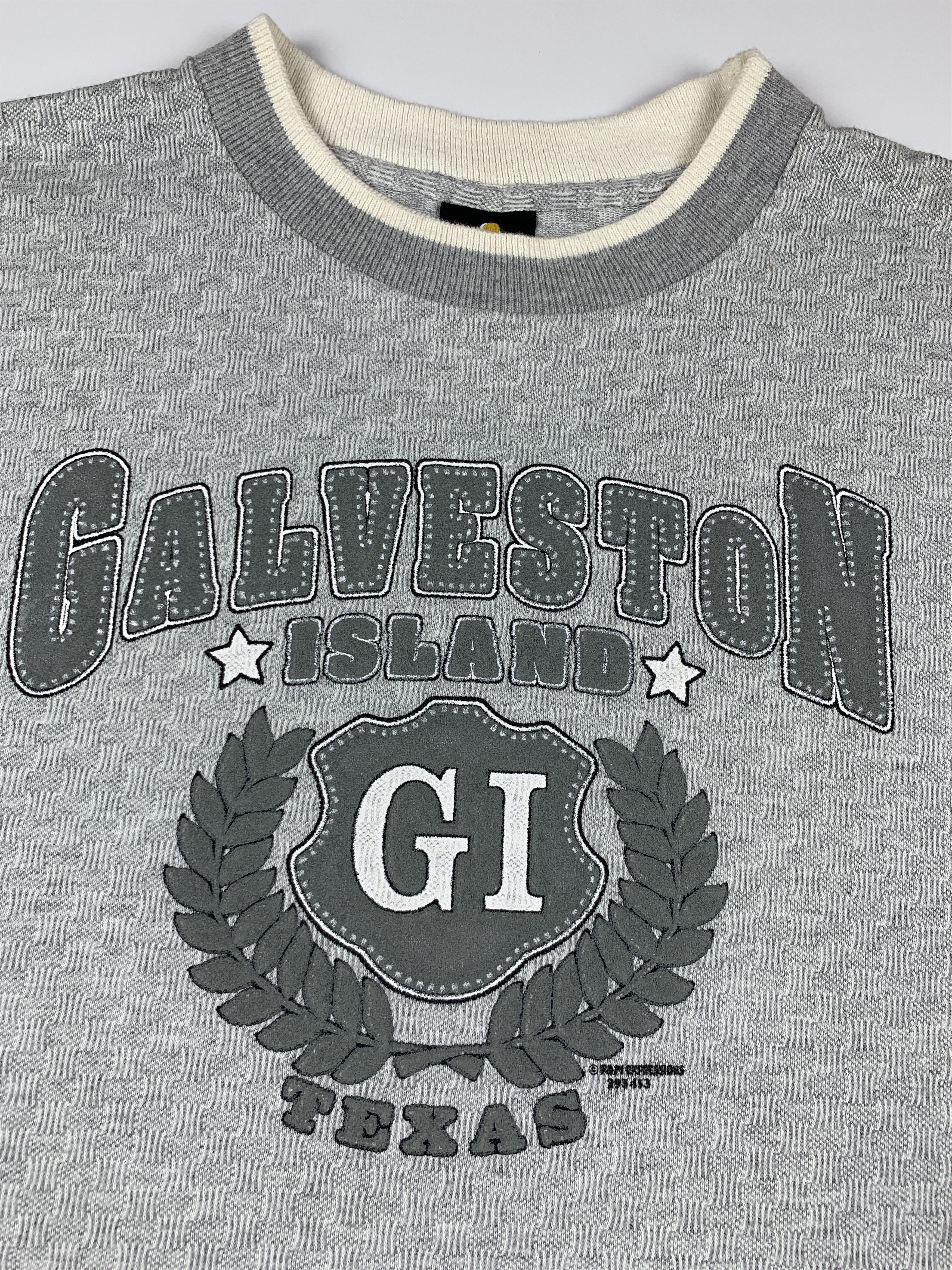 Vintage 90's H. L. Miller Gold Galveston Island Texas Men's T-shirt Size US L / EU 52-54 / 3 - 3 Thumbnail
