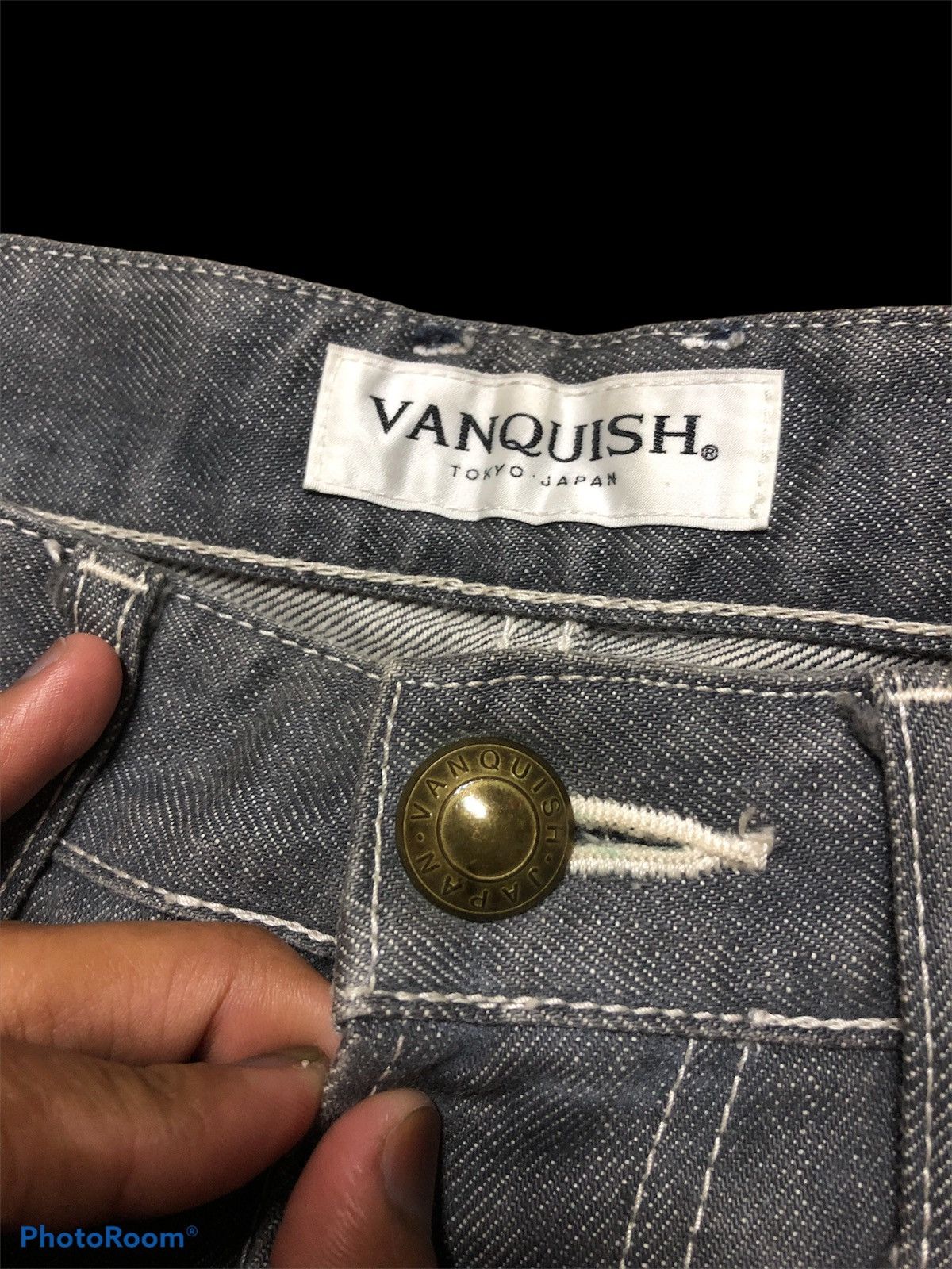 Japanese Brand × Vanquish WASHED GRAY VANQUISH TOKYO JEANS Size US 32 / EU 48 - 4 Thumbnail
