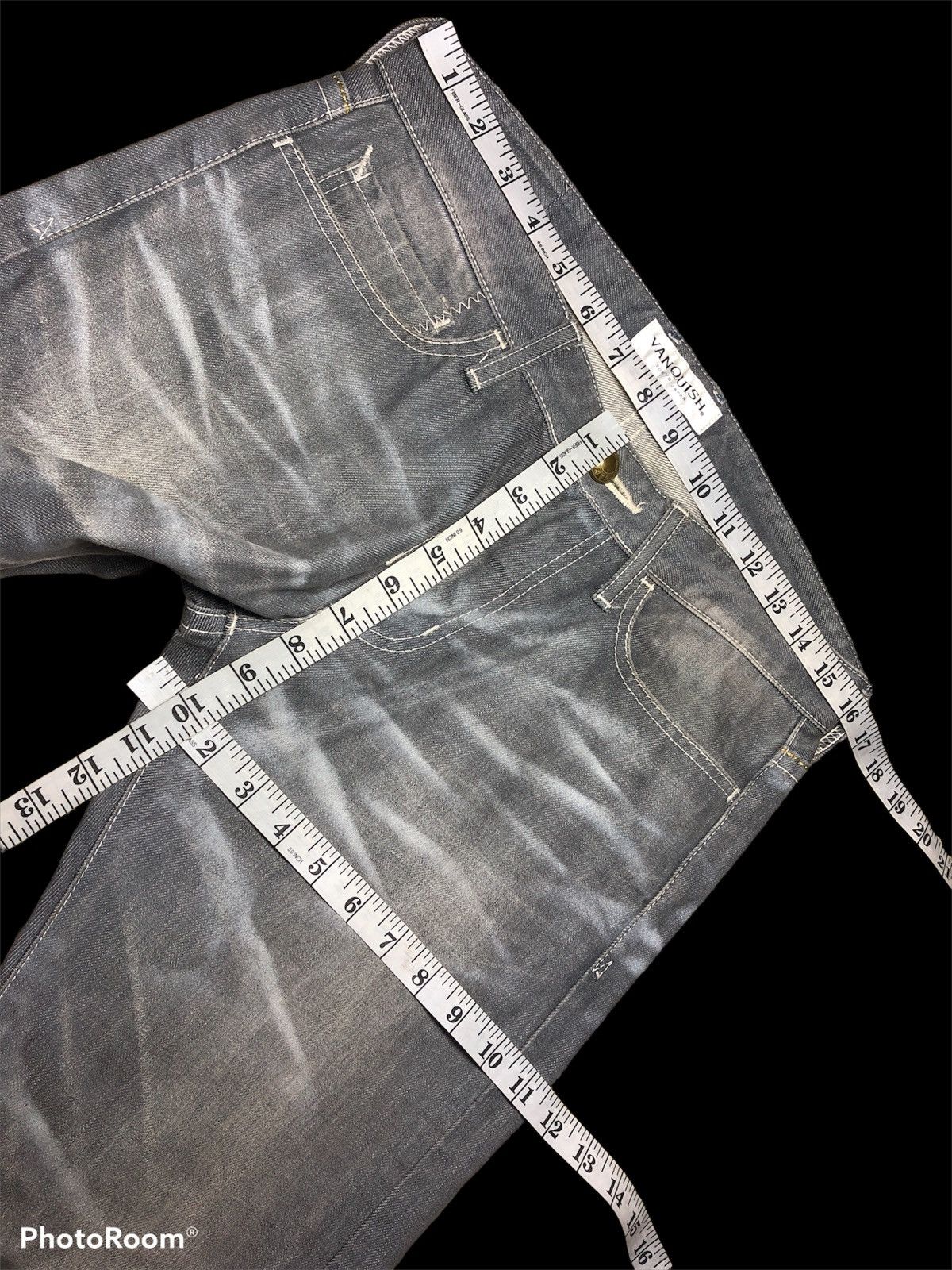 Japanese Brand × Vanquish WASHED GRAY VANQUISH TOKYO JEANS Size US 32 / EU 48 - 5 Thumbnail