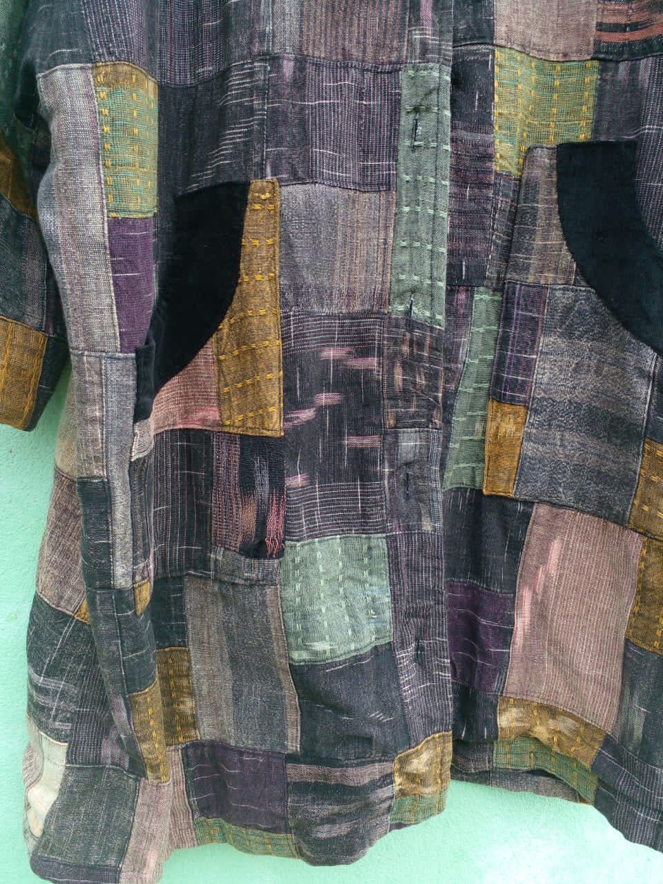 Vintage HEAVY CORTS x CARDIGEN GINGA BUSSAN. (GJ12) Size US XXL / EU 58 / 5 - 14 Thumbnail