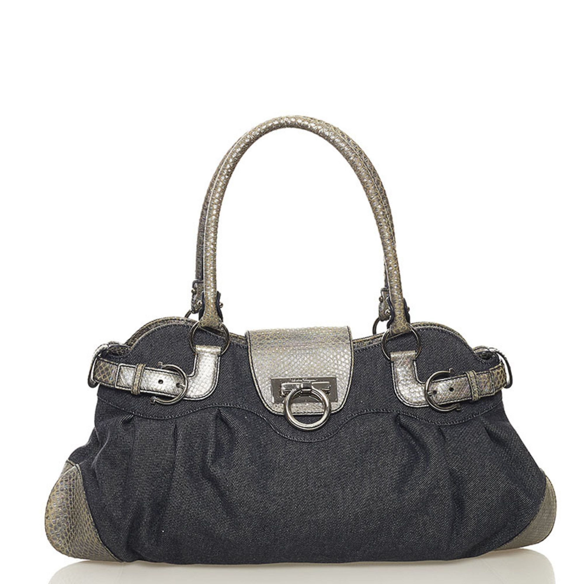 Salvatore Ferragamo Salvatore Ferragamo Gancini Shoulder Bag AU-21 5370 ...