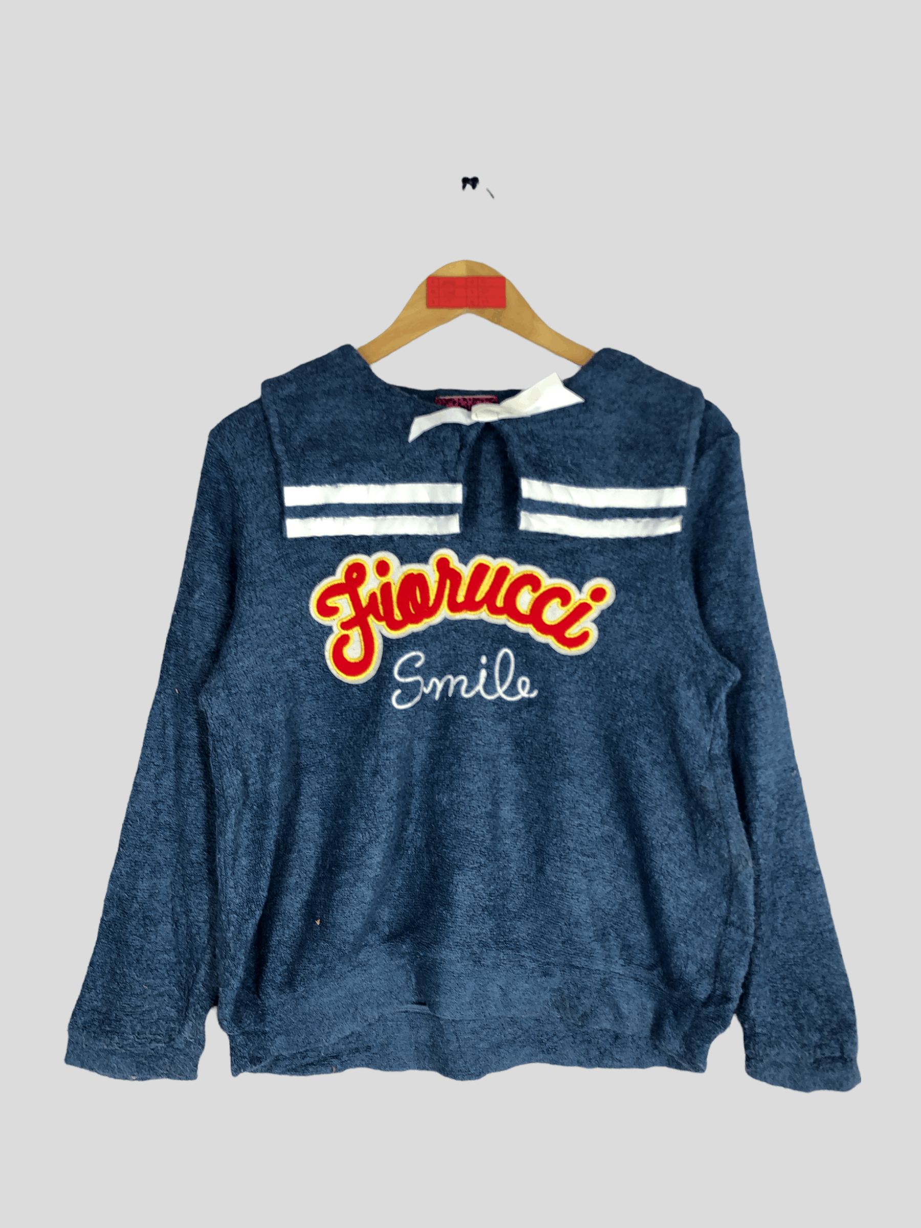 Fiorucci Smile Jumper Sweatshirt Pullover Womenswear