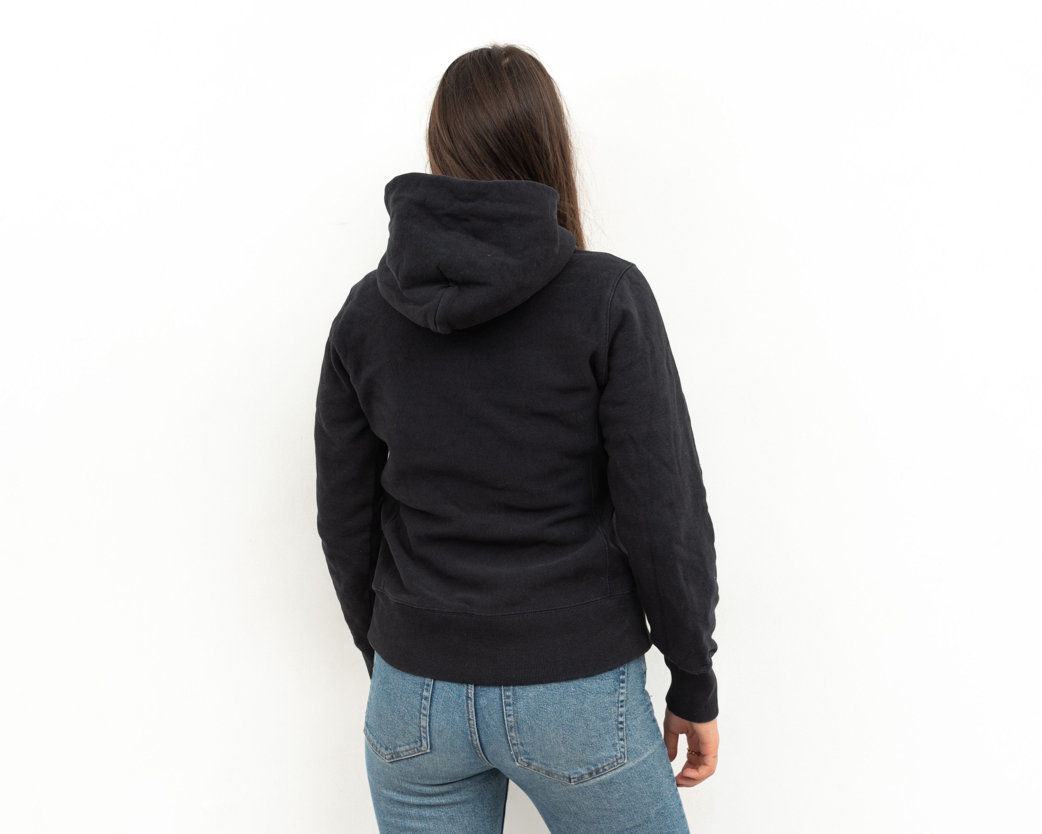 Champion × Vintage Reverse Weave Warm Up Hoodie Pullover Jumper Sweatshirt Top Size M / US 6-8 / IT 42-44 - 6 Thumbnail