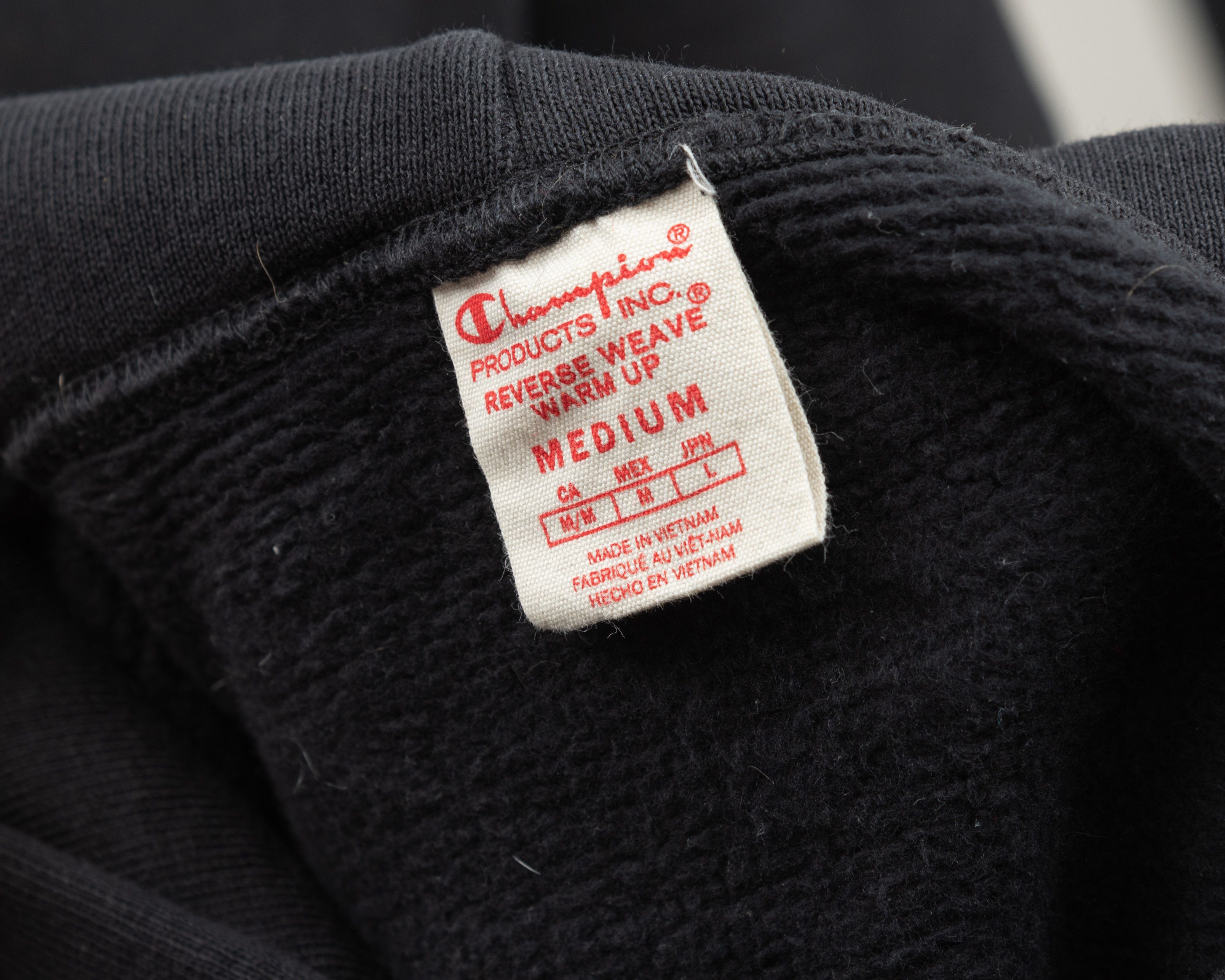 Champion × Vintage Reverse Weave Warm Up Hoodie Pullover Jumper Sweatshirt Top Size M / US 6-8 / IT 42-44 - 7 Thumbnail
