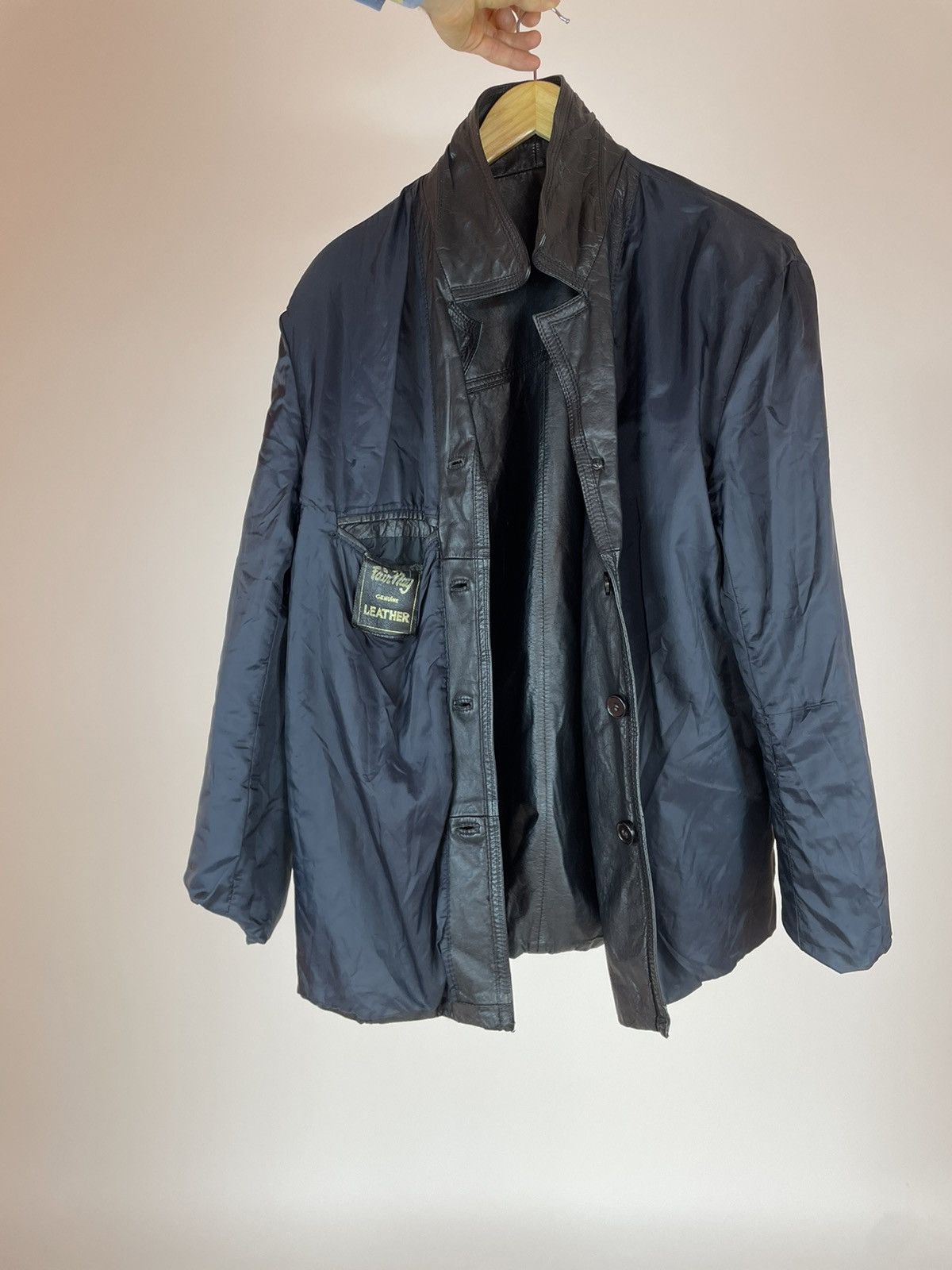 Vintage Vintage leather jacket Fair Play Mens size 56 Size US XL / EU 56 / 4 - 8 Thumbnail