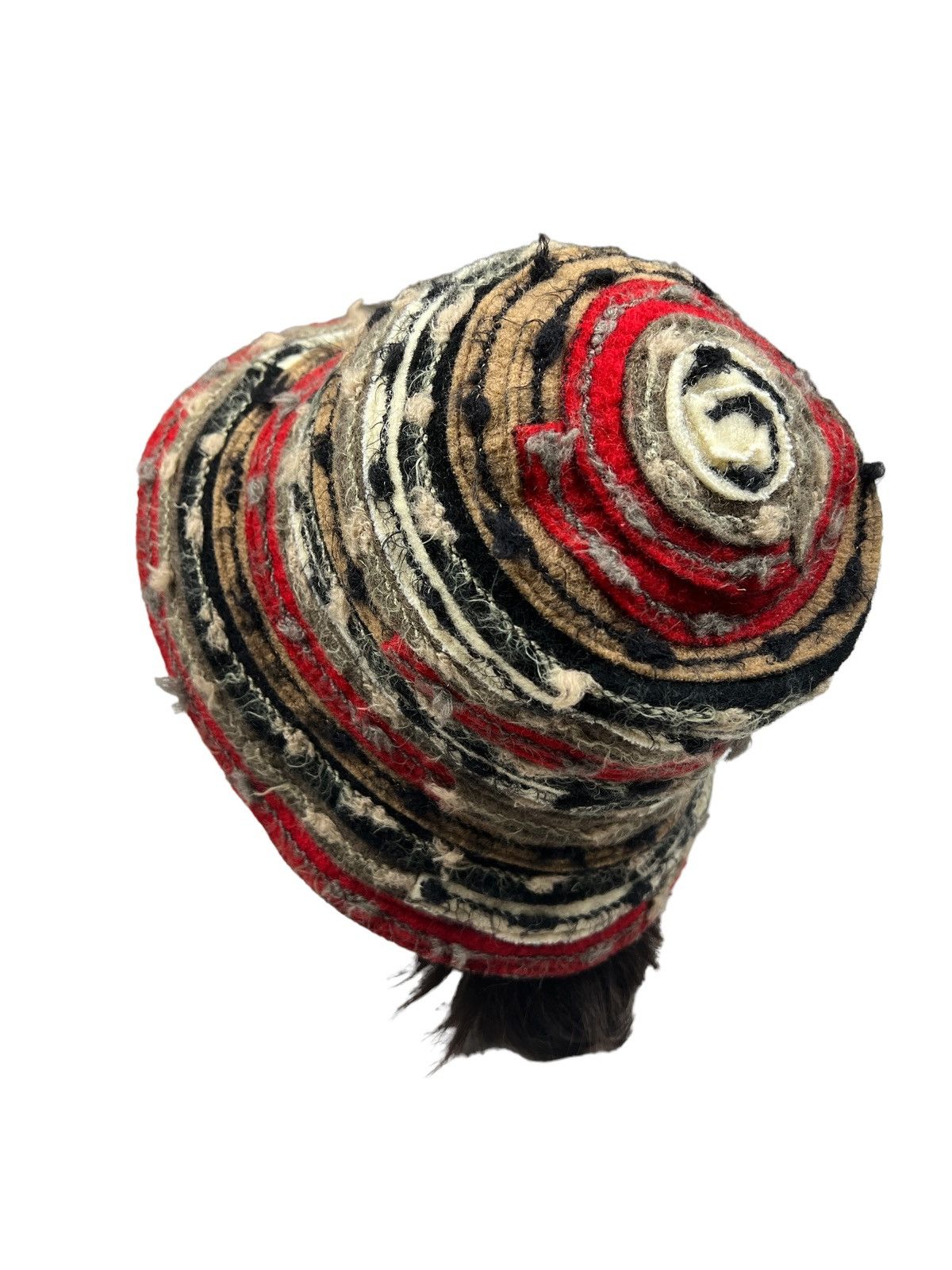 Other Ferruccio Vecchi 🇮🇹 Rebuilt Wool Bucket Hat Size ONE SIZE - 3 Thumbnail