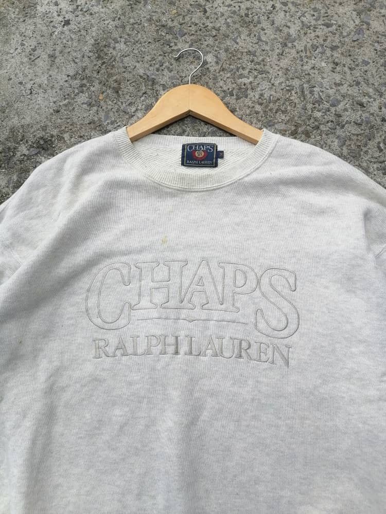 Chaps Ralph Lauren Vintage Chaps Ralph Lauren Embroidered Sweatshirt Size US L / EU 52-54 / 3 - 2 Thumbnail
