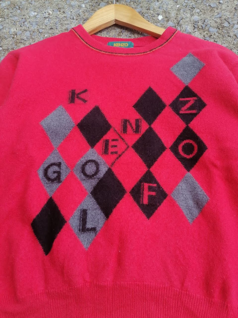 Japanese Brand × Kenzo Kenzo Golf Made In Japan Knitwear Size US XS / EU 42 / 0 - 3 Thumbnail