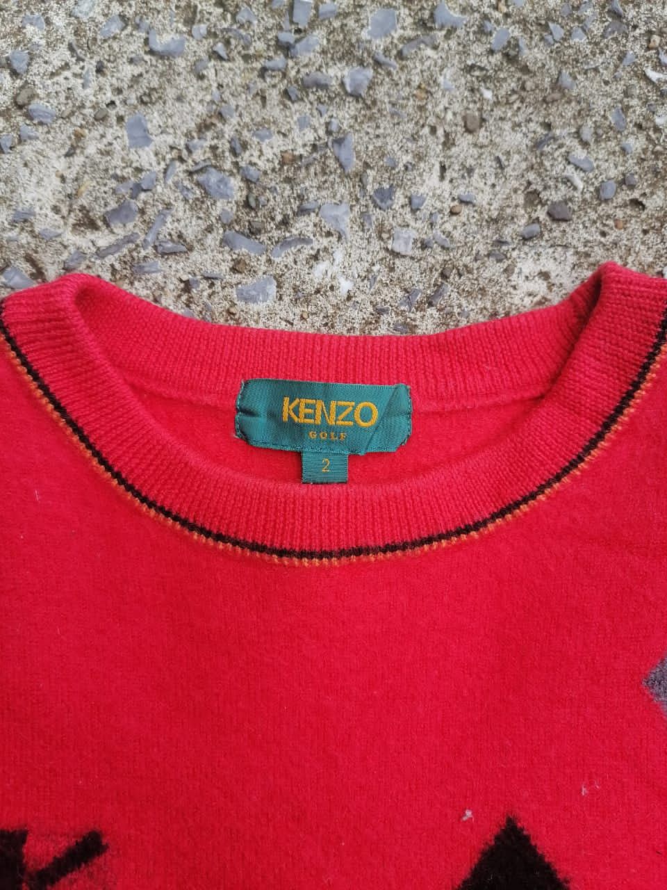 Japanese Brand × Kenzo Kenzo Golf Made In Japan Knitwear Size US XS / EU 42 / 0 - 2 Thumbnail