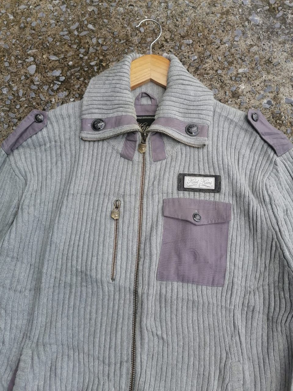 Karl Kani Karl Kani Zipper Knitwear Size US M / EU 48-50 / 2 - 2 Thumbnail